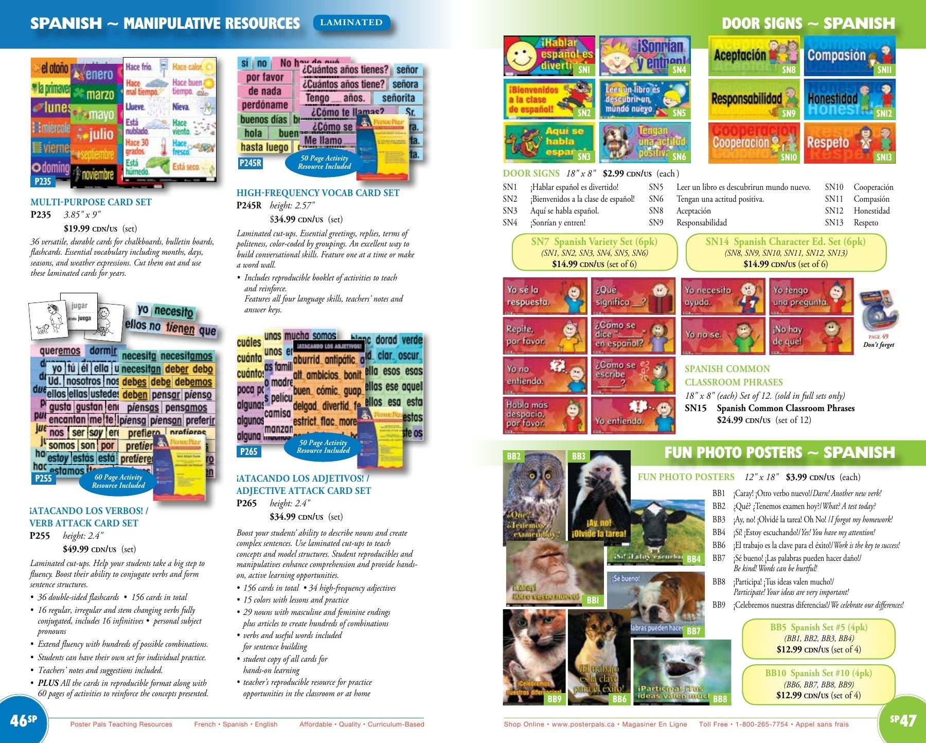 Poster Pals Annual Catalog Weekly Ad January 1 - December 31, 2026