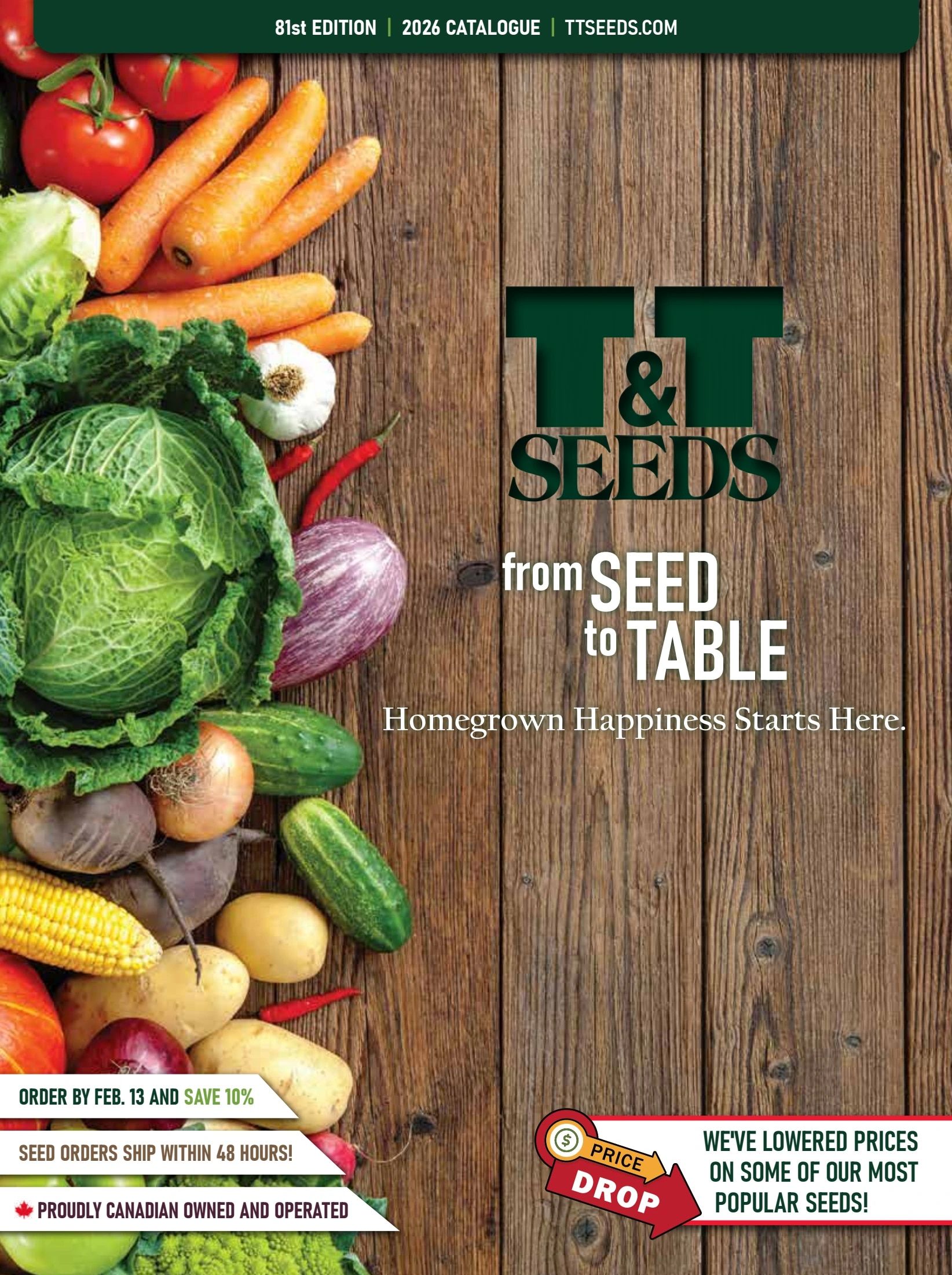 T&T Seeds Catalogue Weekly Ad January 1 - December 31, 2026