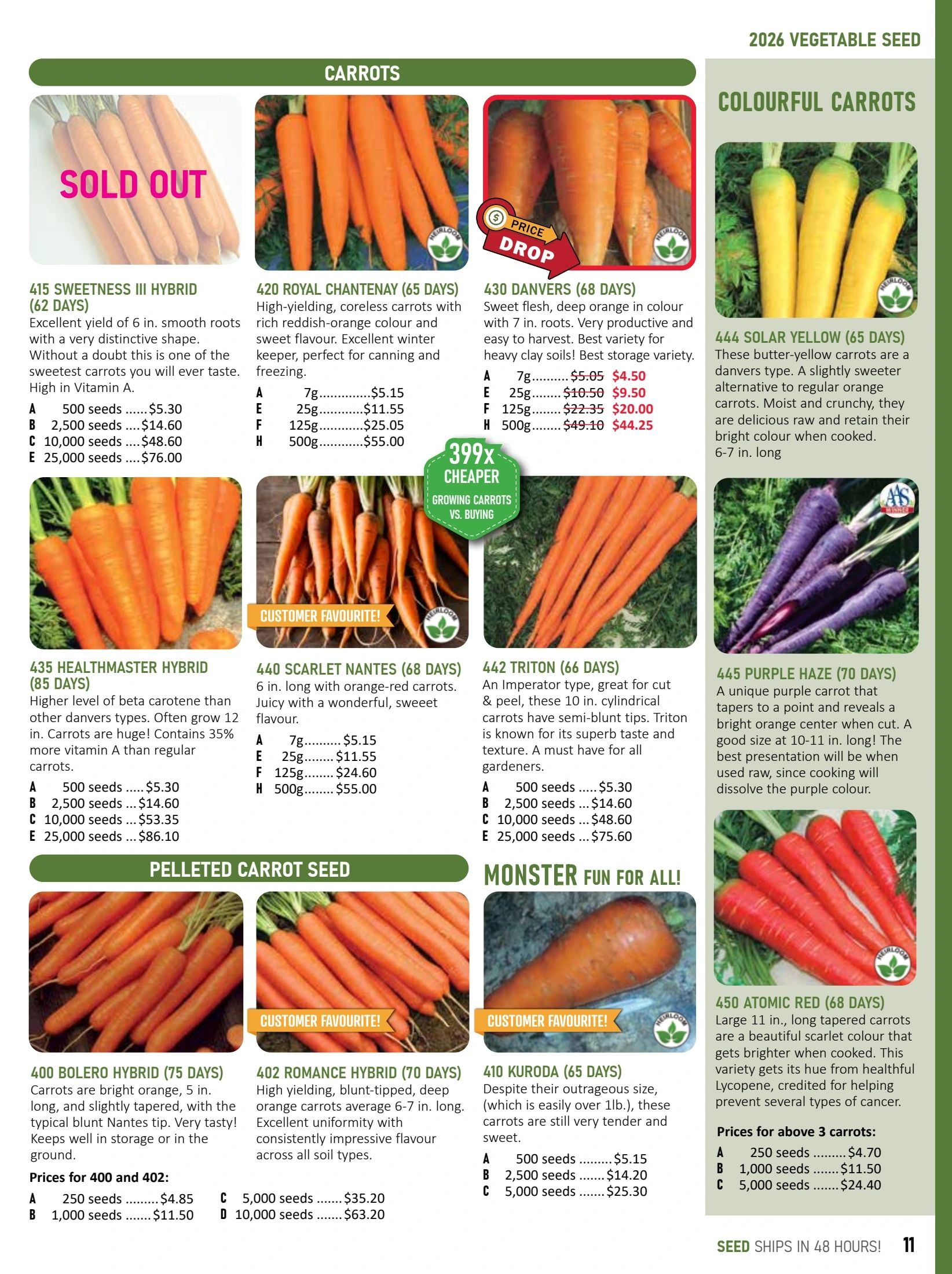 T&T Seeds Catalogue Weekly Ad January 1 - December 31, 2026