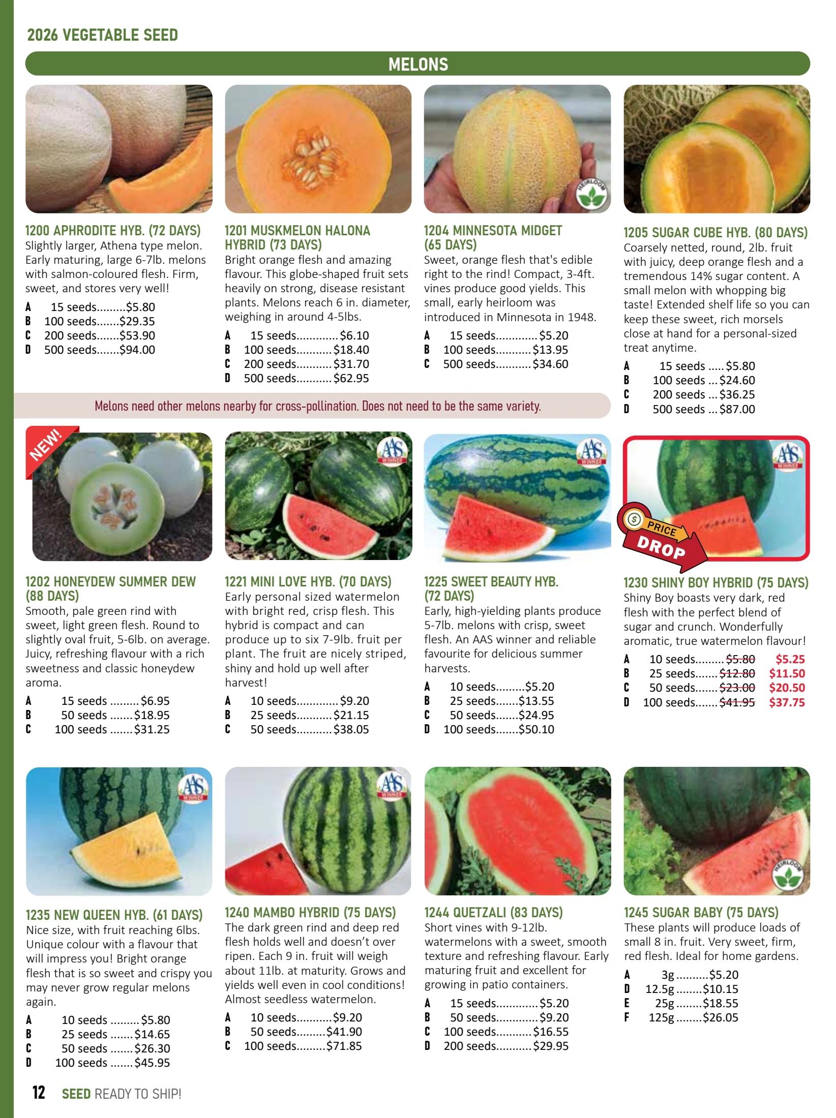 T&T Seeds Catalogue Weekly Ad January 1 - December 31, 2026