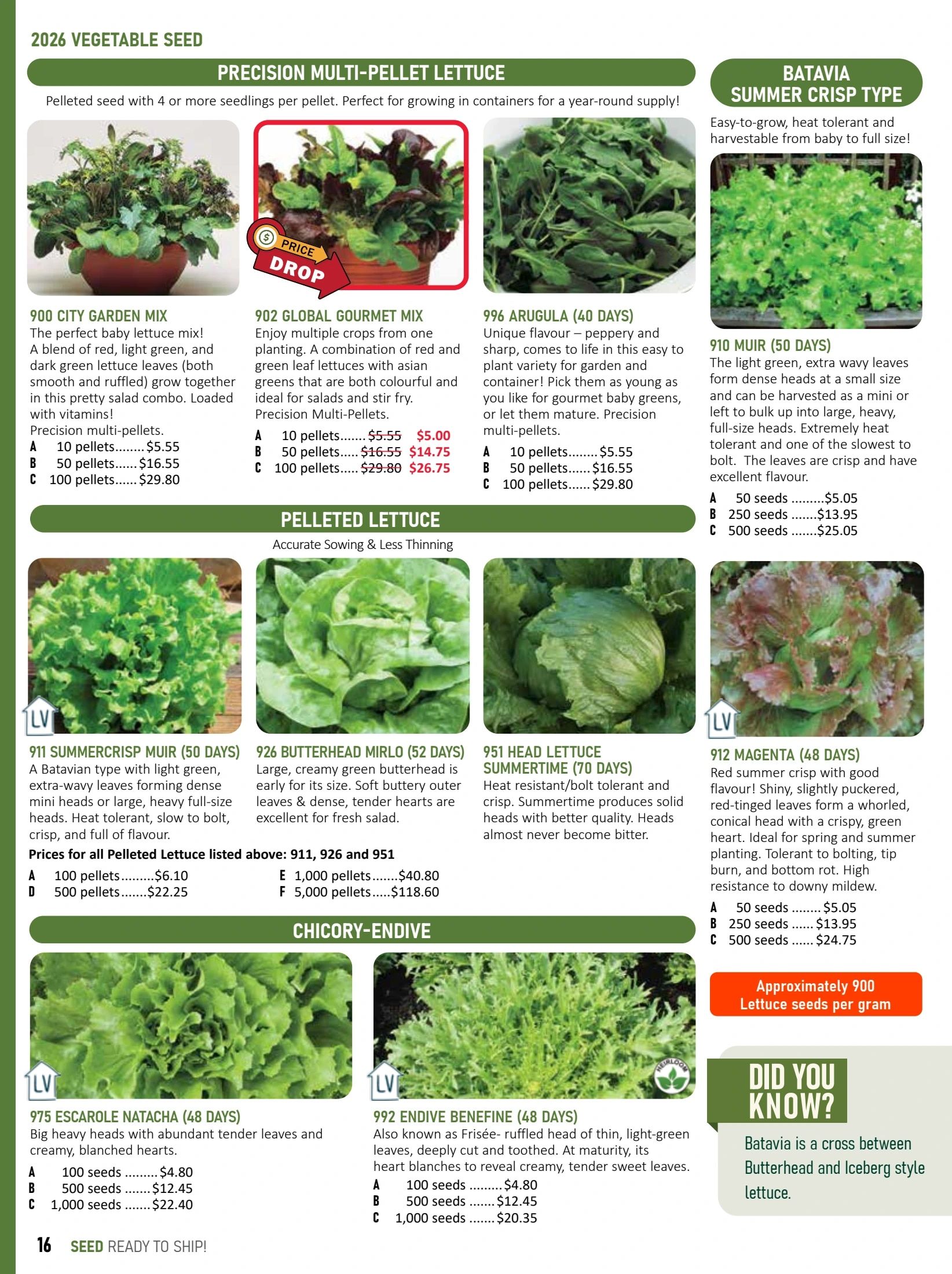 T&T Seeds Catalogue Weekly Ad January 1 - December 31, 2026