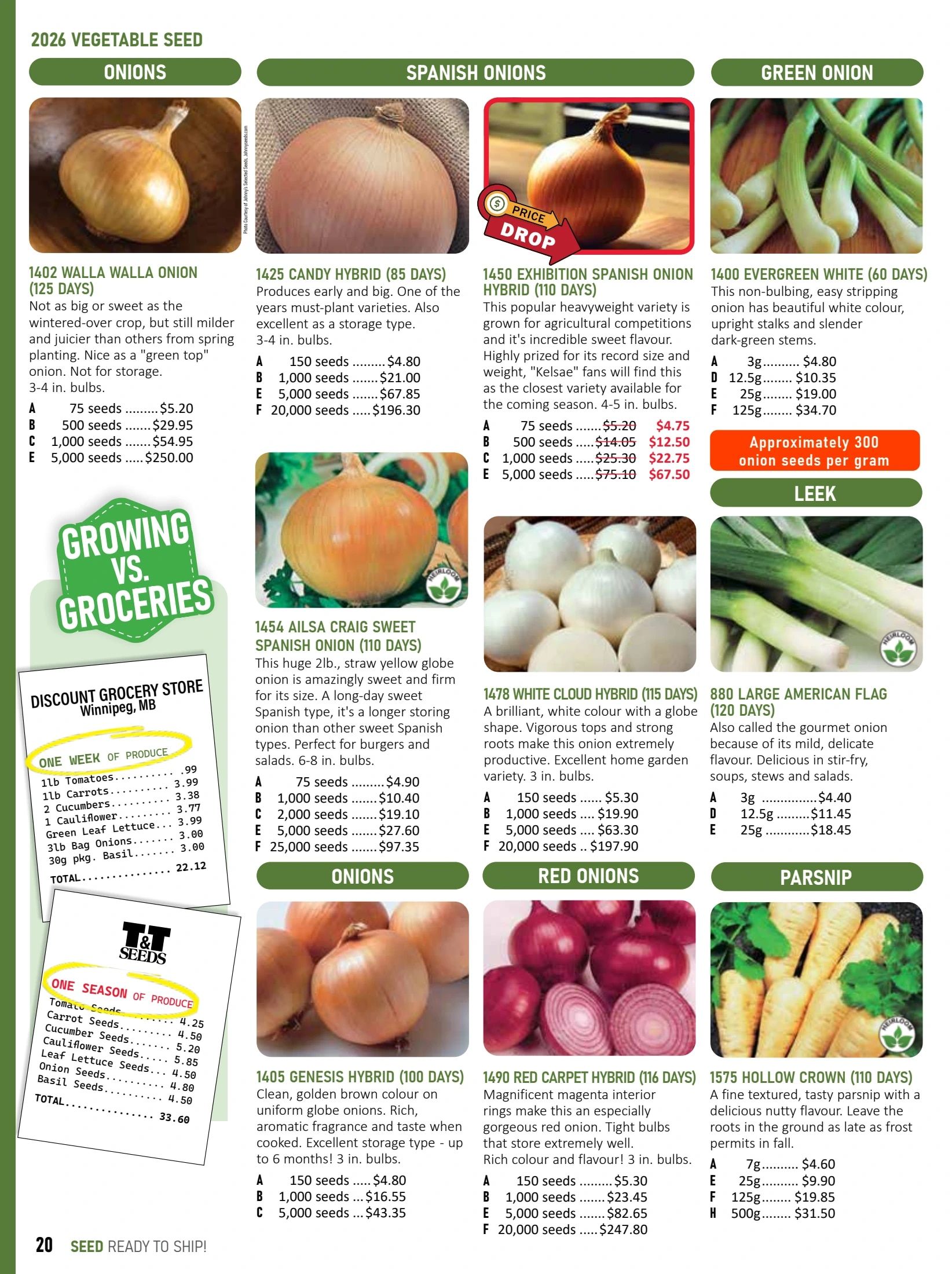 T&T Seeds Catalogue Weekly Ad January 1 - December 31, 2026