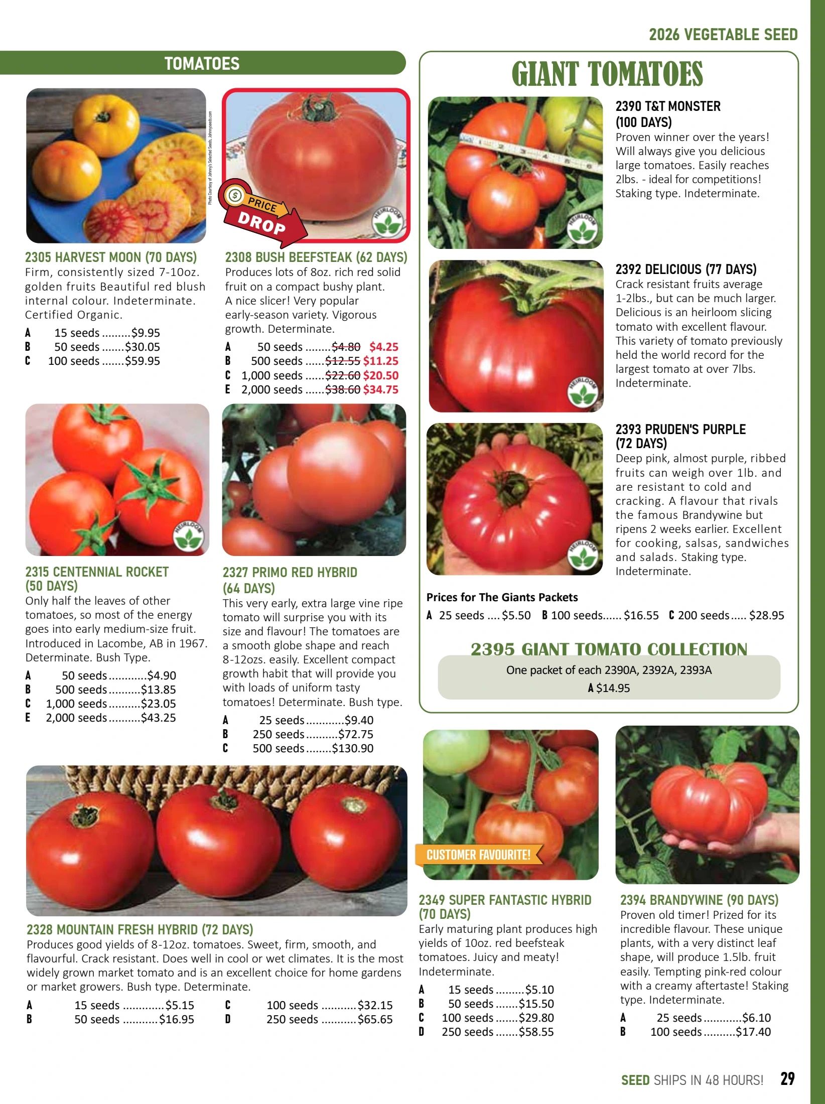 T&T Seeds Catalogue Weekly Ad January 1 - December 31, 2026