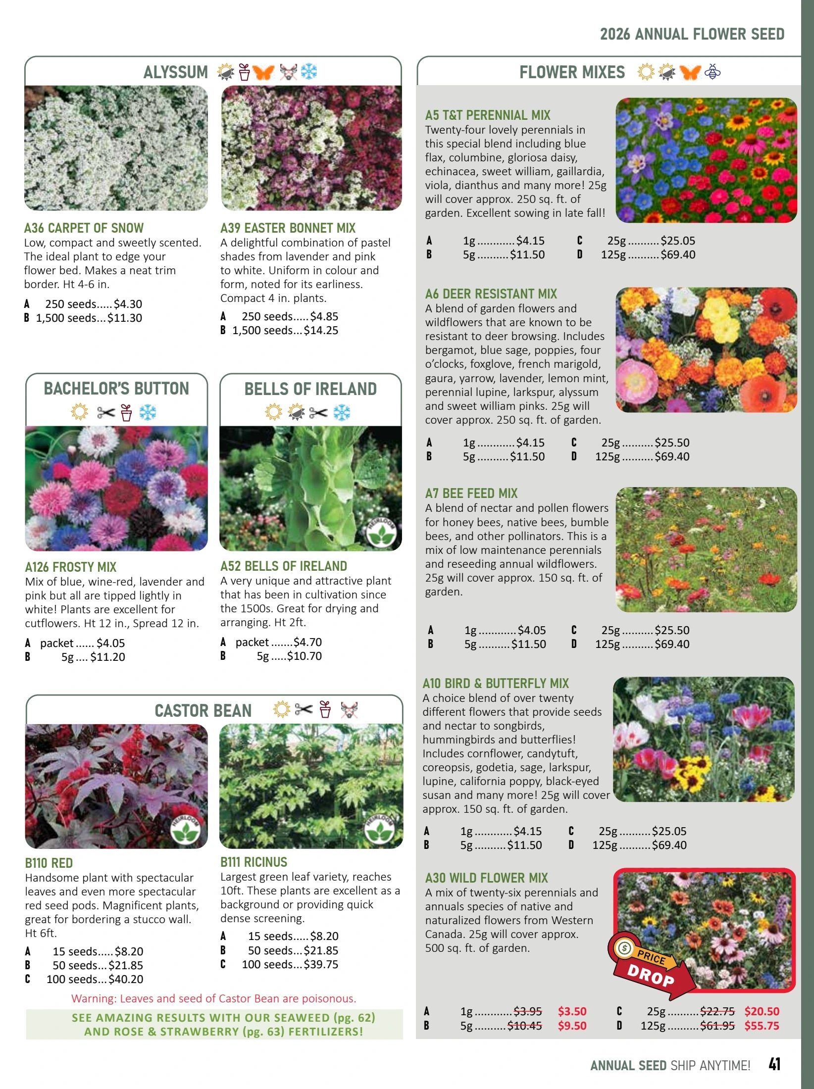 T&T Seeds Catalogue Weekly Ad January 1 - December 31, 2026
