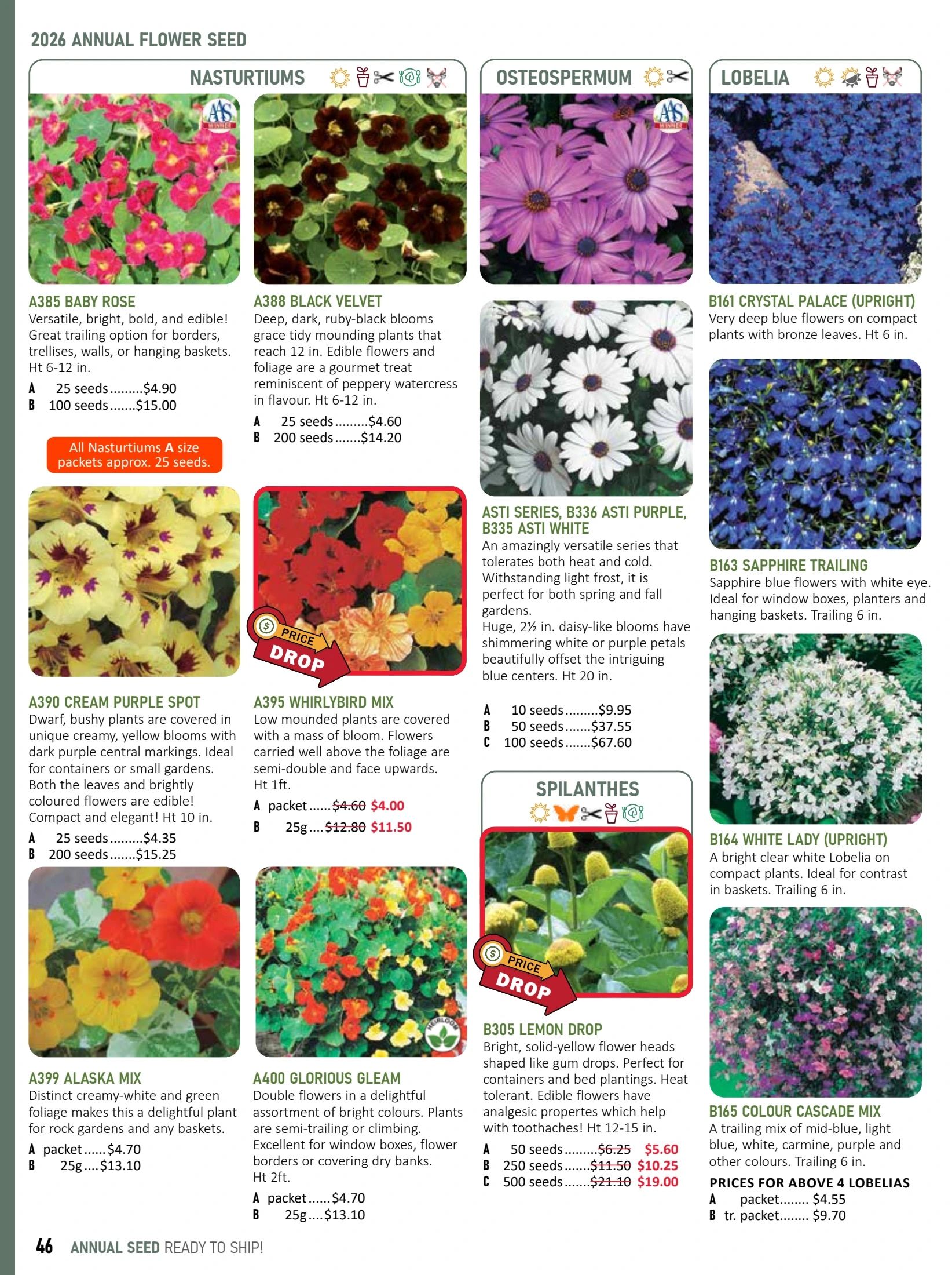T&T Seeds Catalogue Weekly Ad January 1 - December 31, 2026