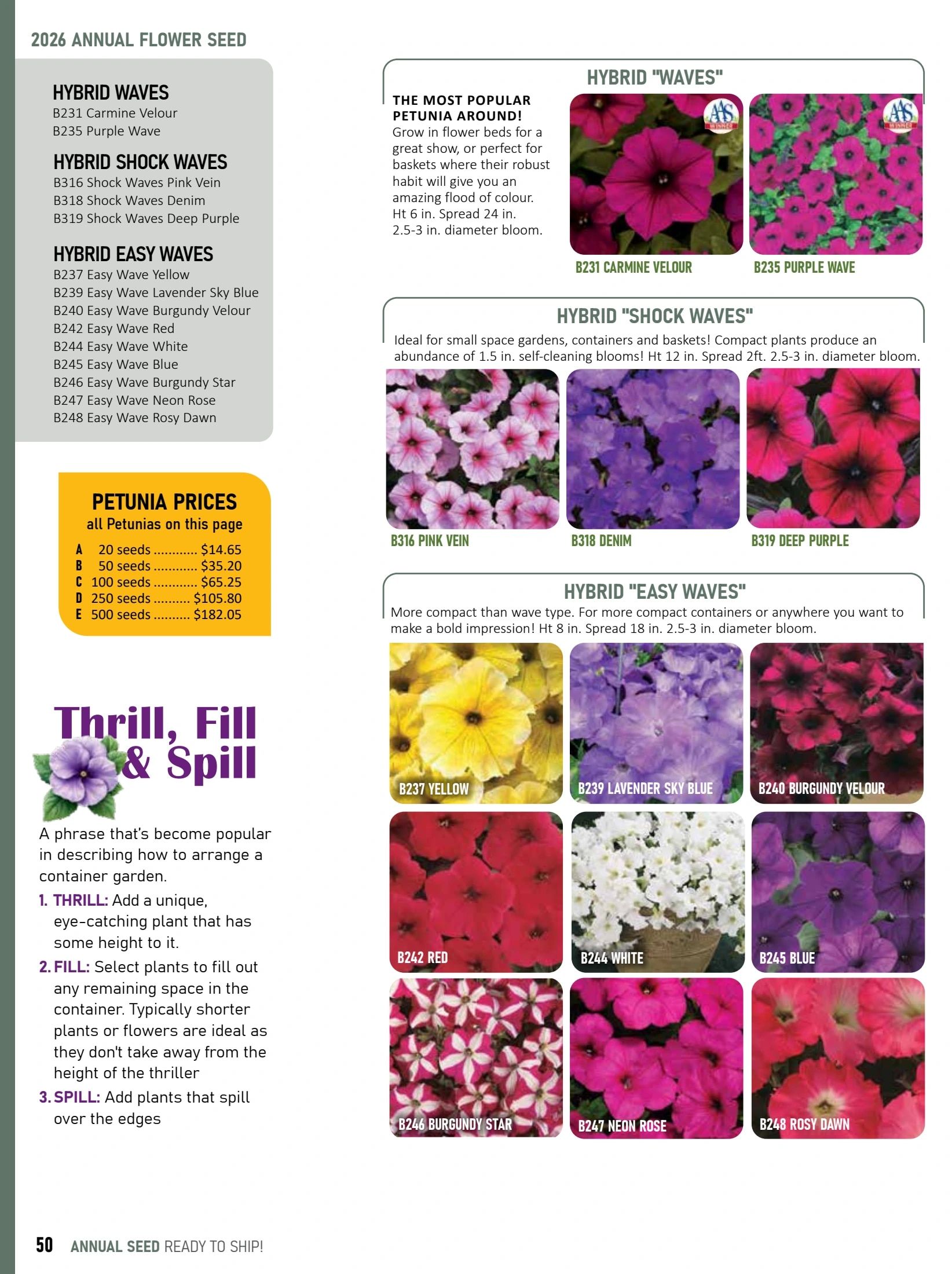 T&T Seeds Catalogue Weekly Ad January 1 - December 31, 2026