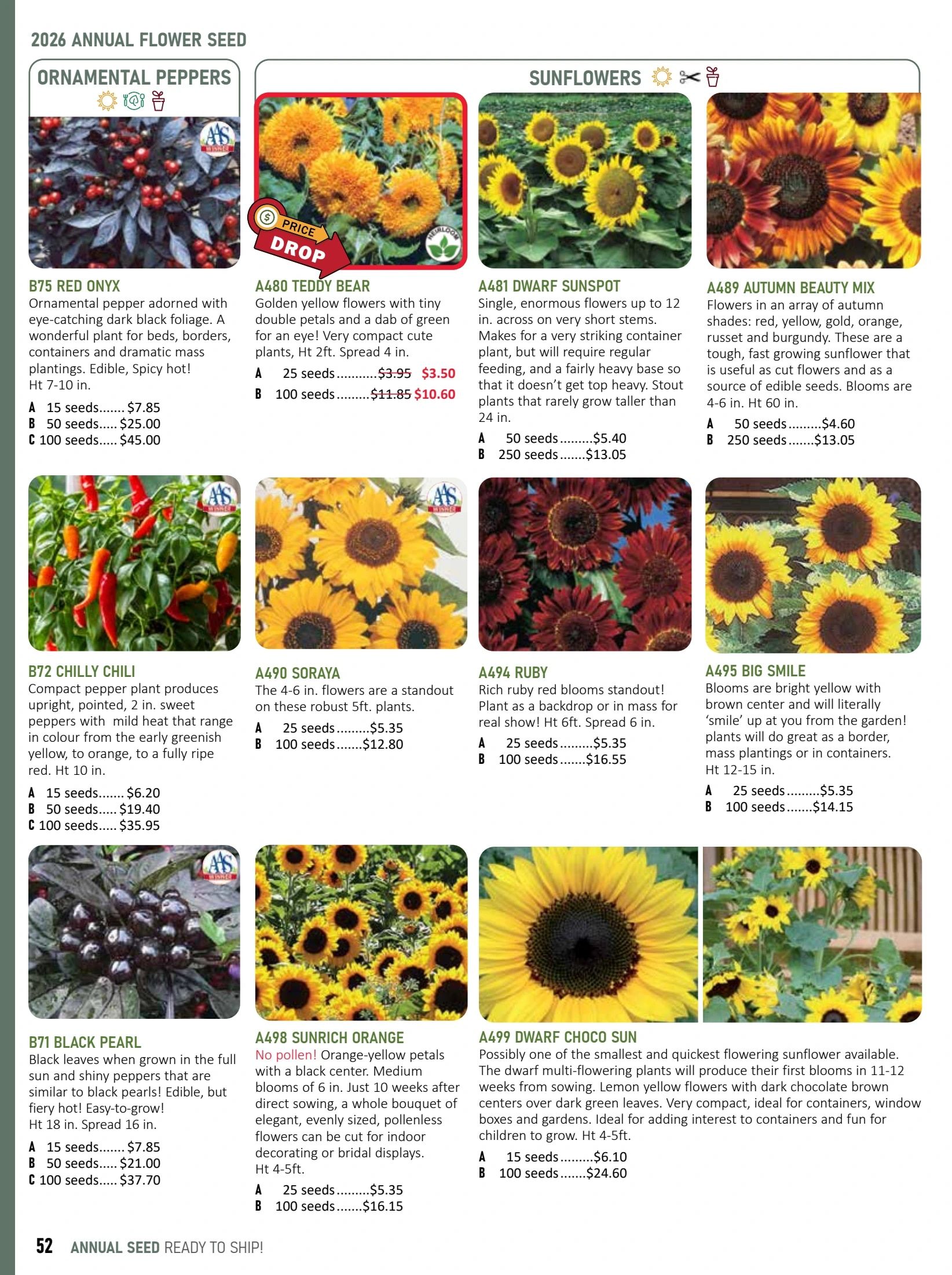 T&T Seeds Catalogue Weekly Ad January 1 - December 31, 2026