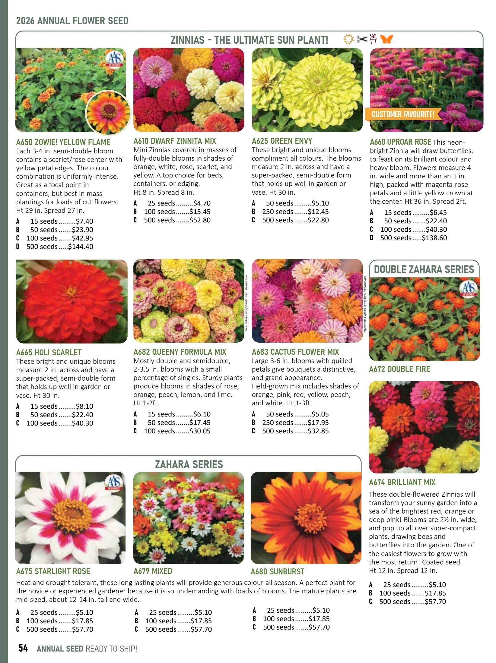 T&T Seeds Catalogue Weekly Ad January 1 - December 31, 2026