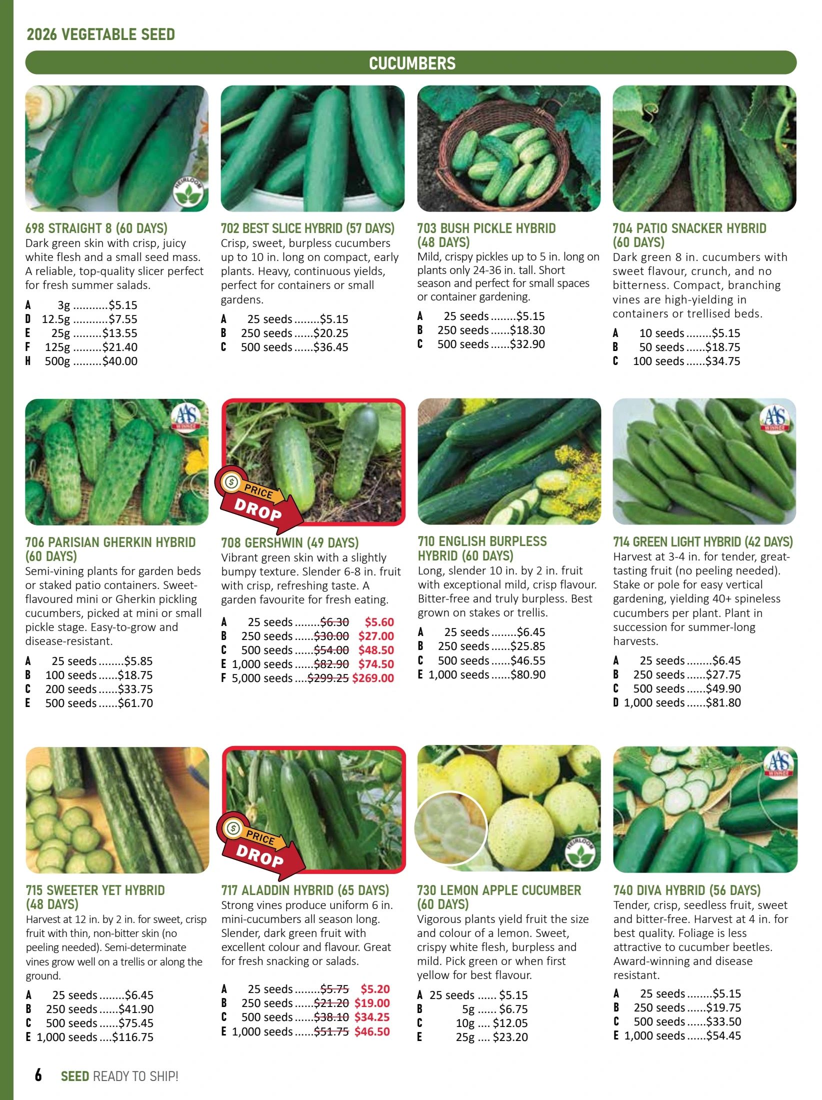 T&T Seeds Catalogue Weekly Ad January 1 - December 31, 2026