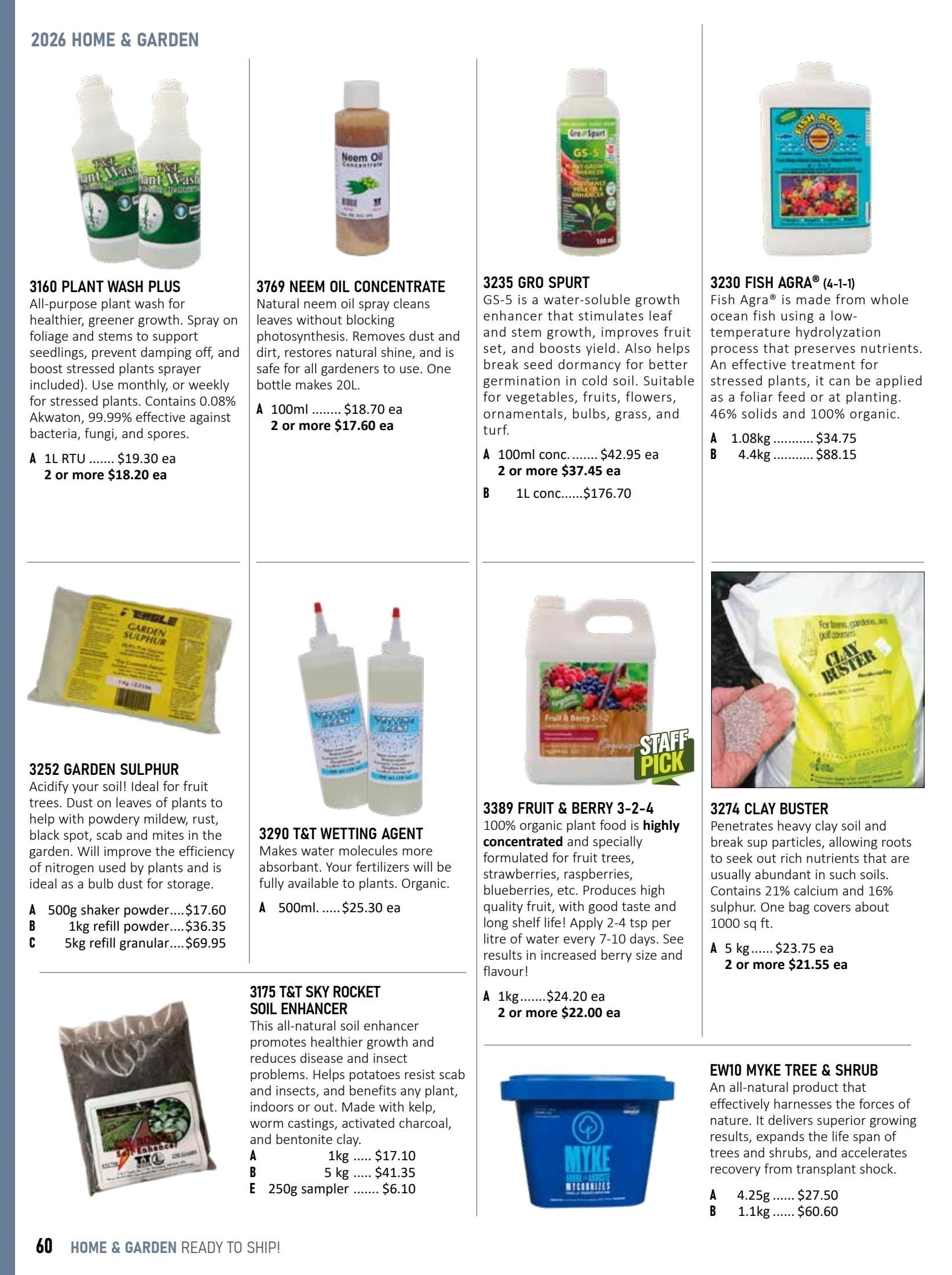 T&T Seeds Catalogue Weekly Ad January 1 - December 31, 2026