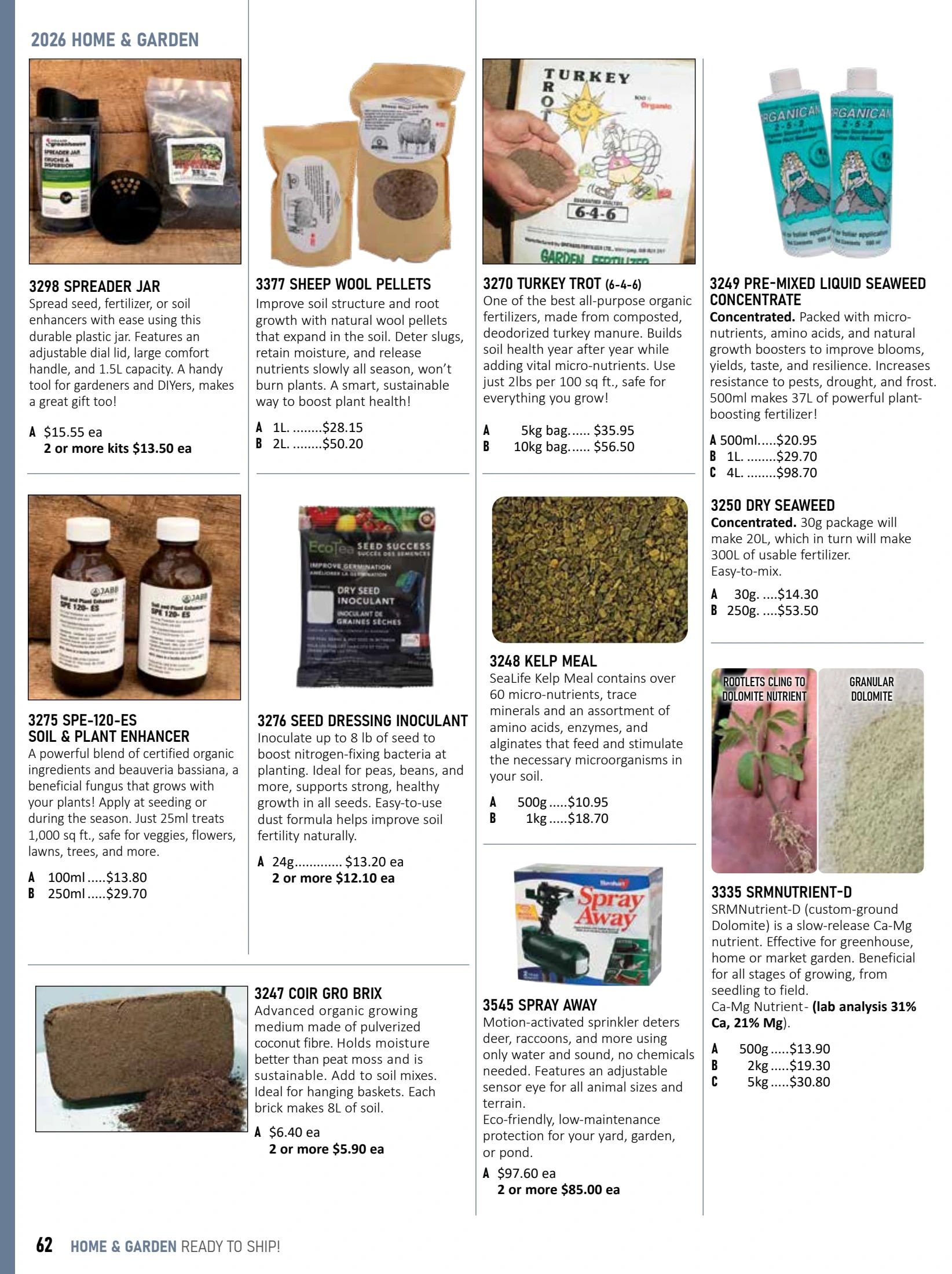 T&T Seeds Catalogue Weekly Ad January 1 - December 31, 2026
