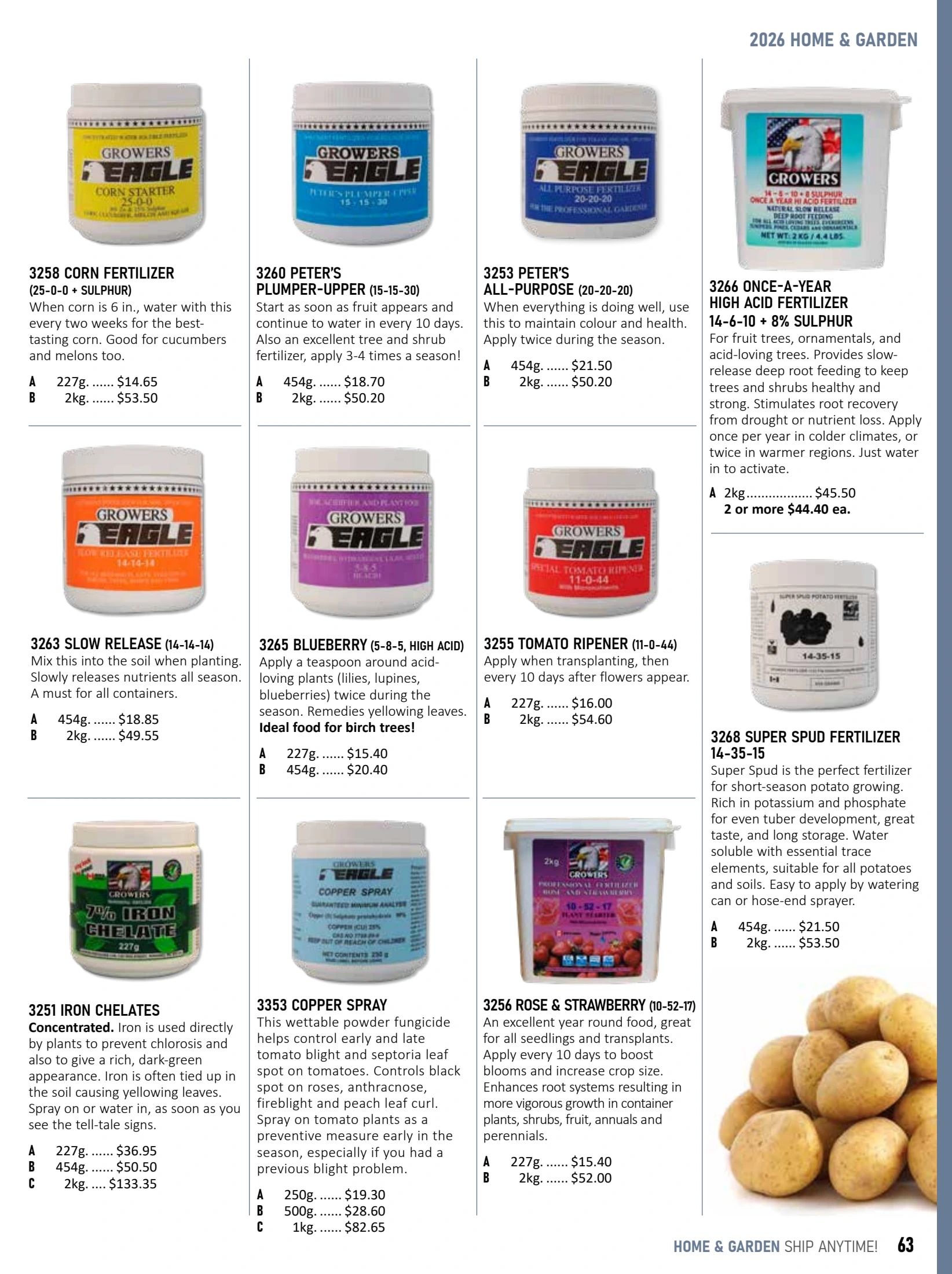 T&T Seeds Catalogue Weekly Ad January 1 - December 31, 2026