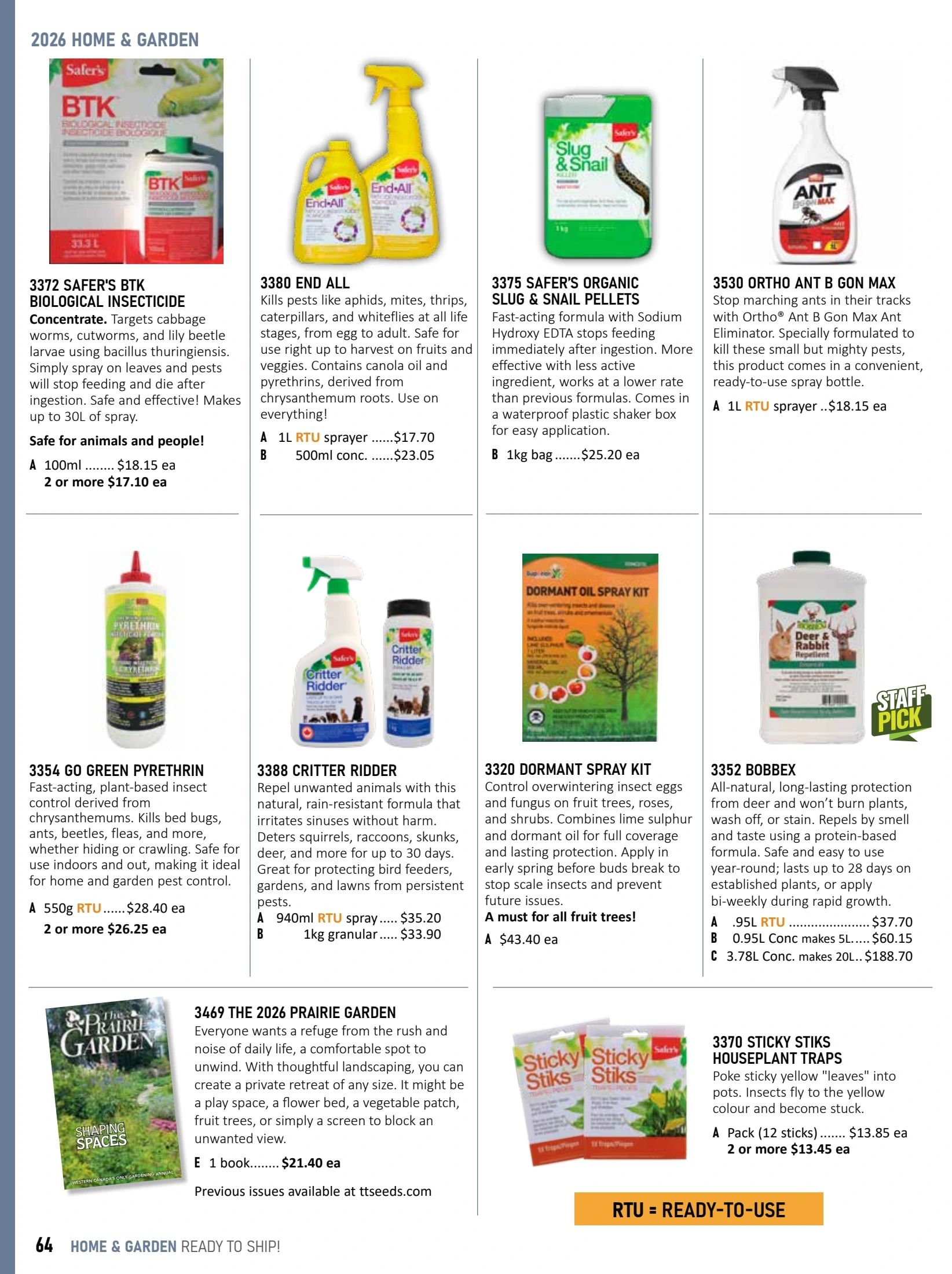 T&T Seeds Catalogue Weekly Ad January 1 - December 31, 2026