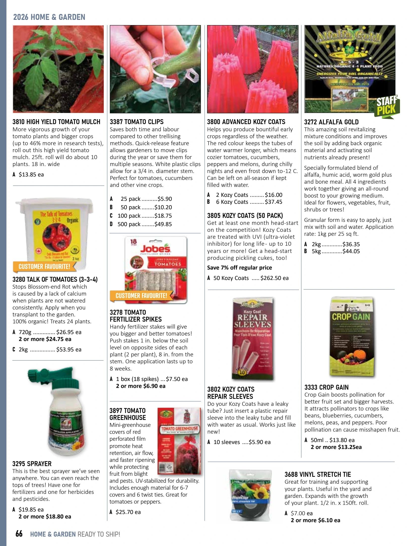 T&T Seeds Catalogue Weekly Ad January 1 - December 31, 2026