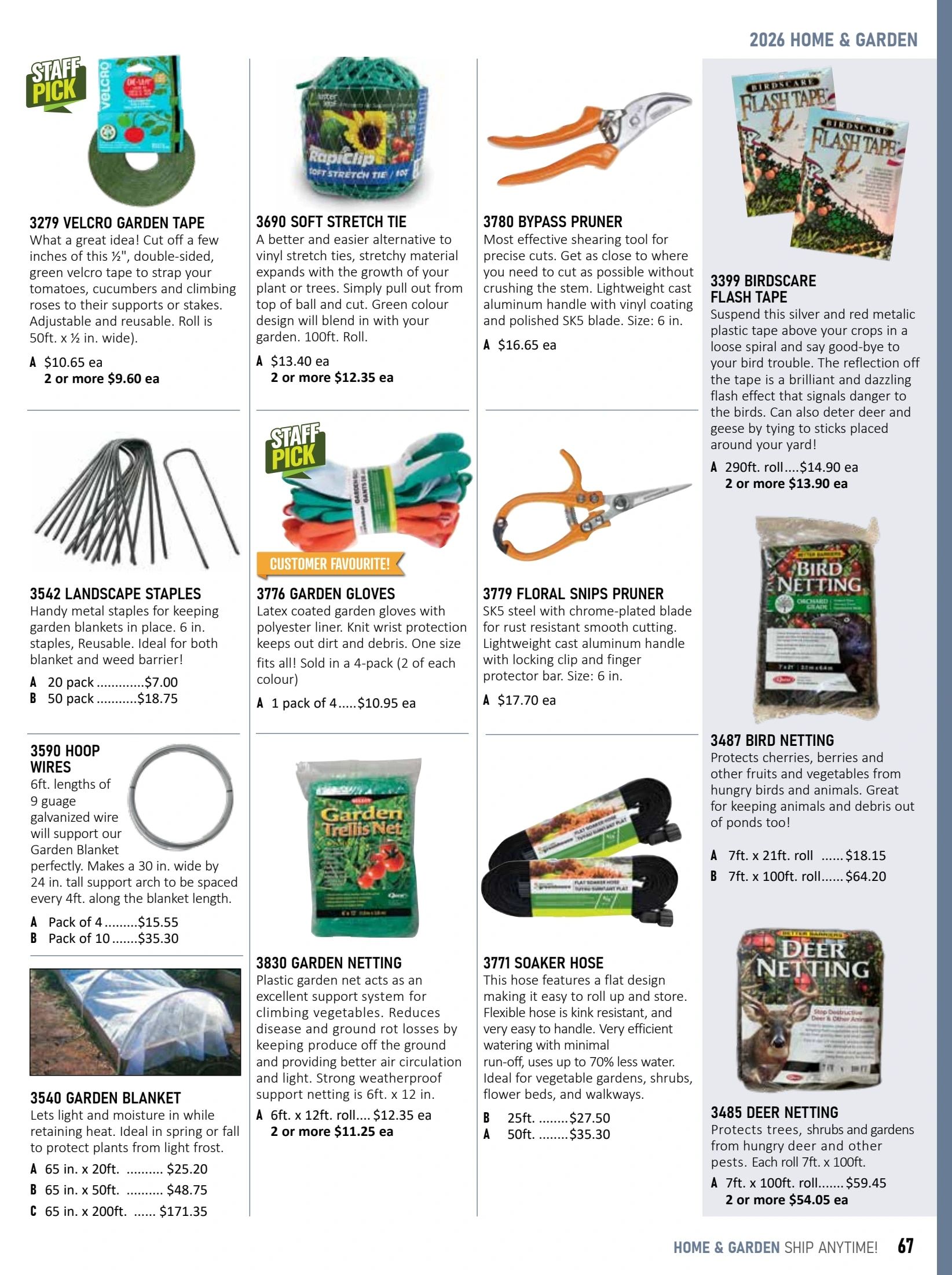 T&T Seeds Catalogue Weekly Ad January 1 - December 31, 2026