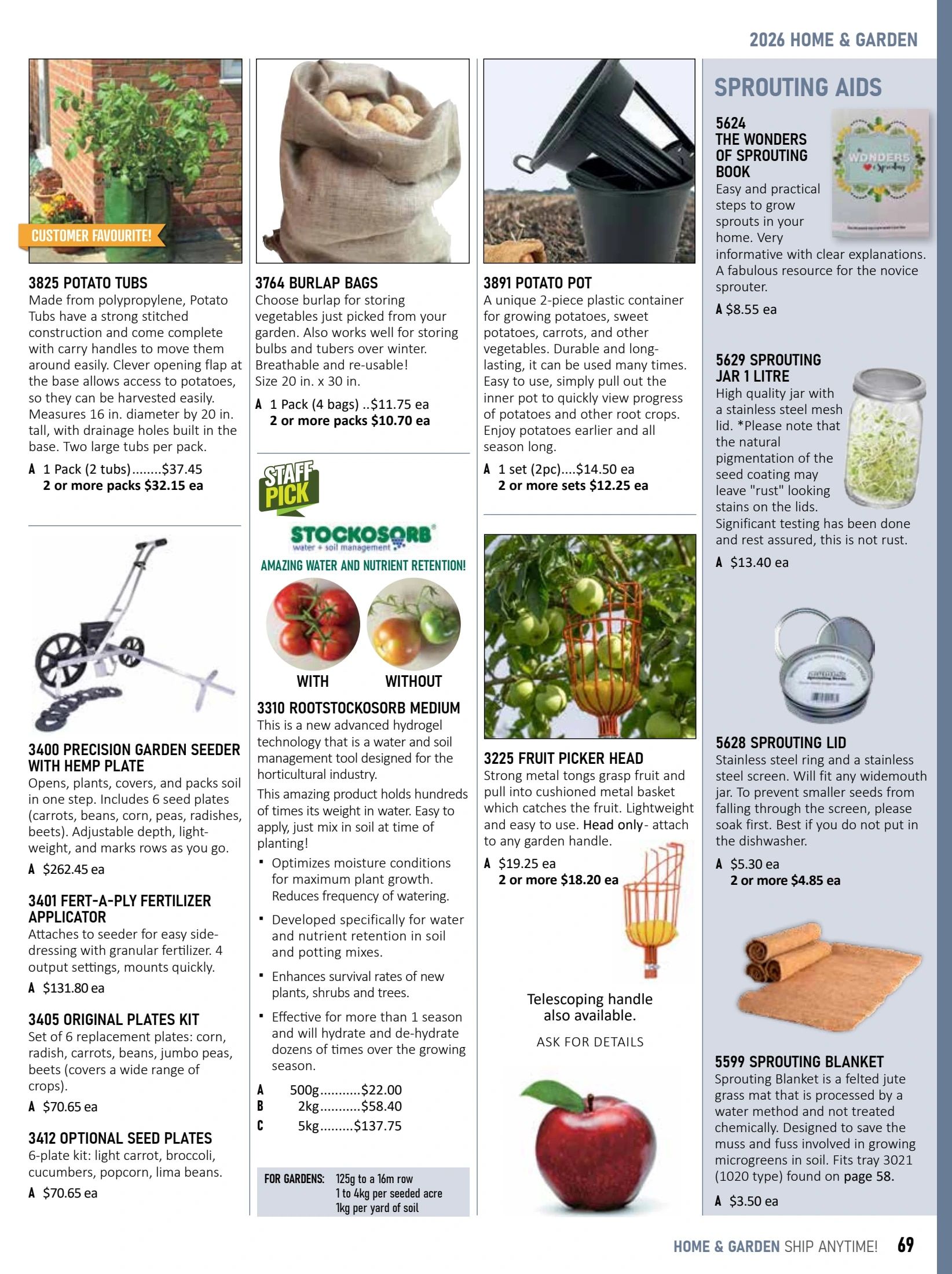 T&T Seeds Catalogue Weekly Ad January 1 - December 31, 2026