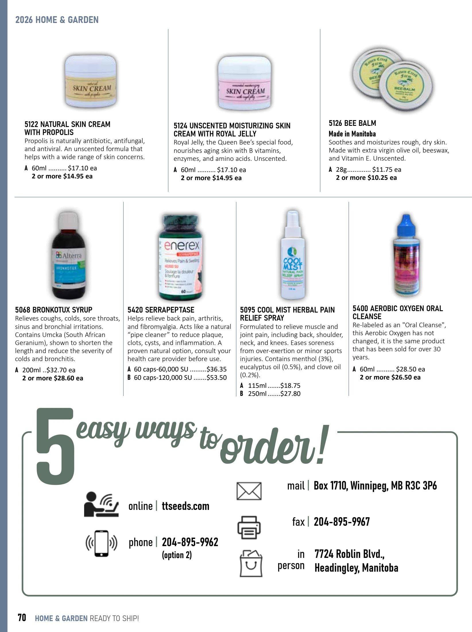 T&T Seeds Catalogue Weekly Ad January 1 - December 31, 2026