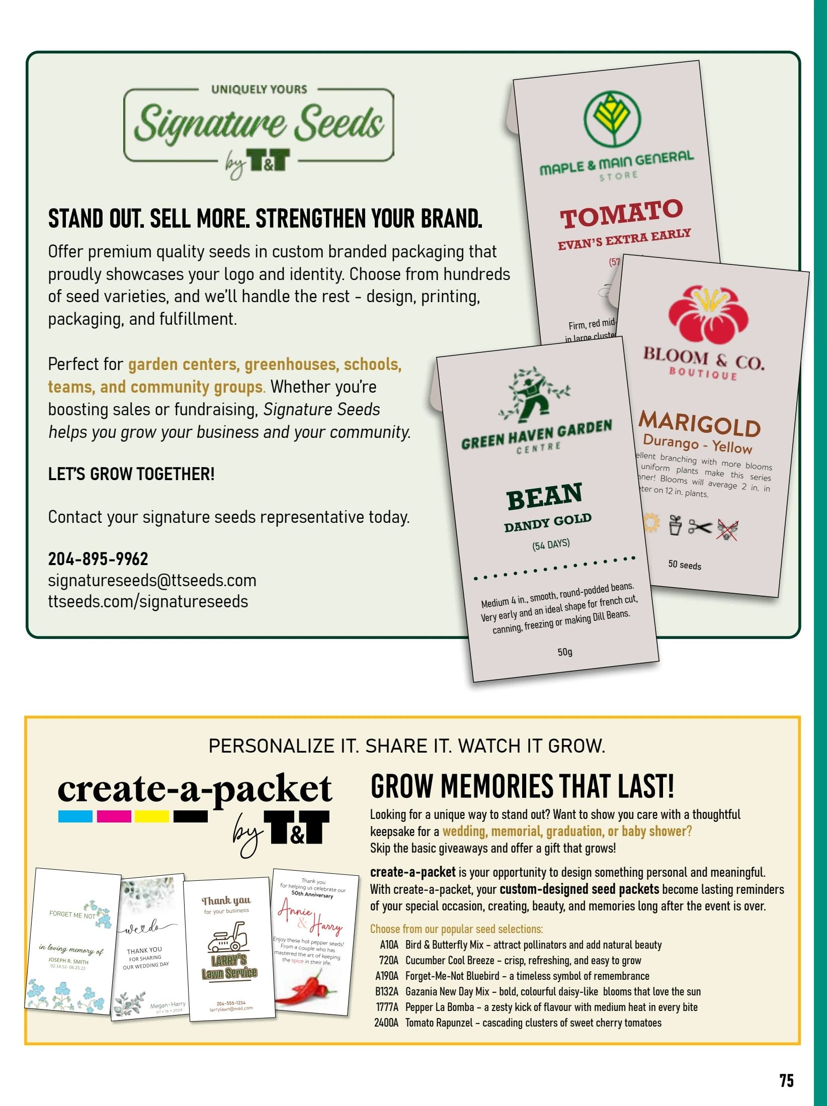 T&T Seeds Catalogue Weekly Ad January 1 - December 31, 2026