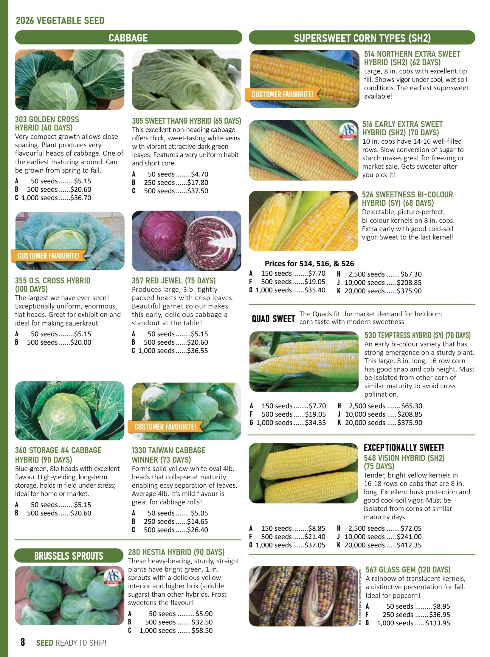 T&T Seeds Catalogue Weekly Ad January 1 - December 31, 2026