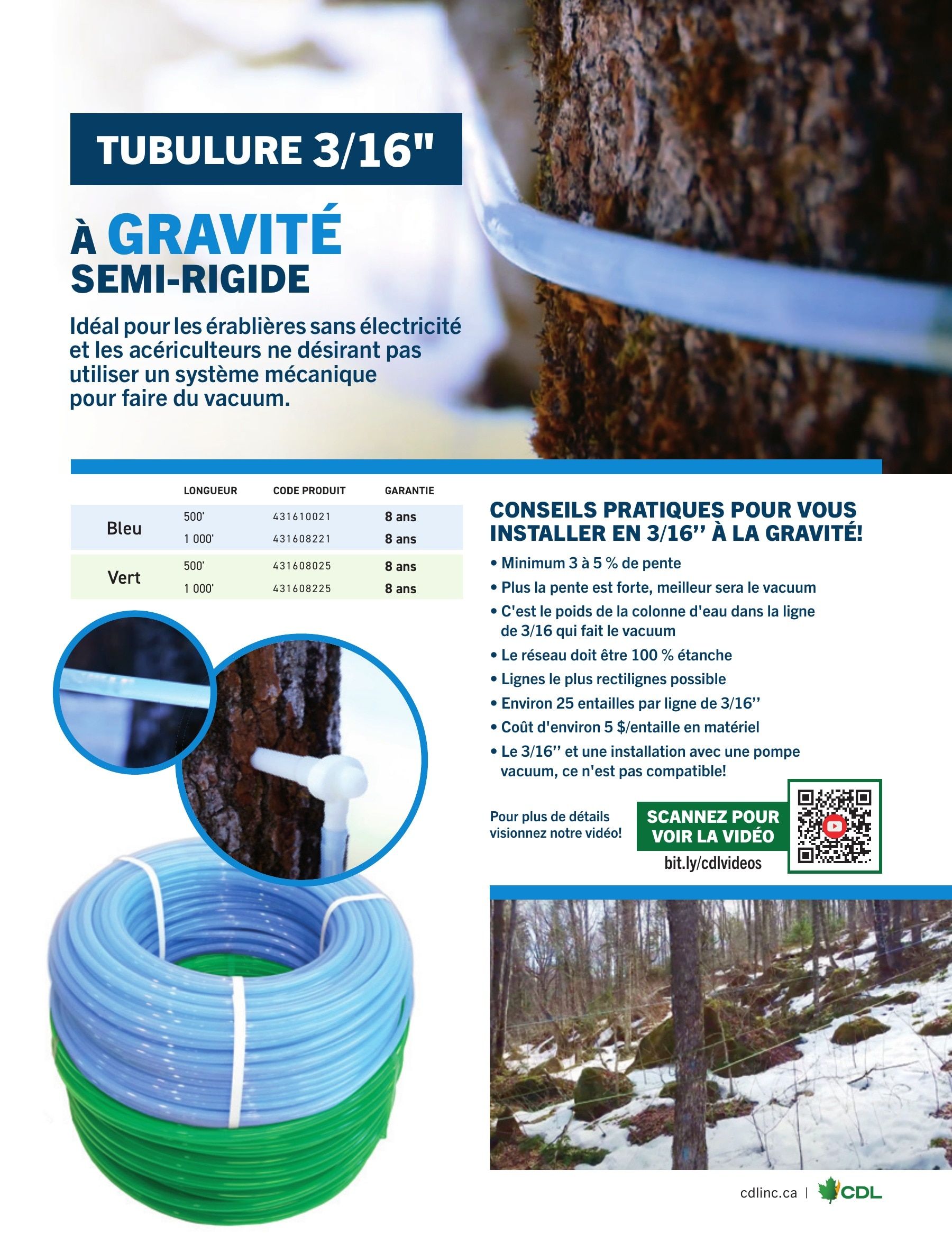 Les Équipements d'Érablière CDL Annual Maple Equipment Catalog Weekly Ad January 1 - December 31, 2026