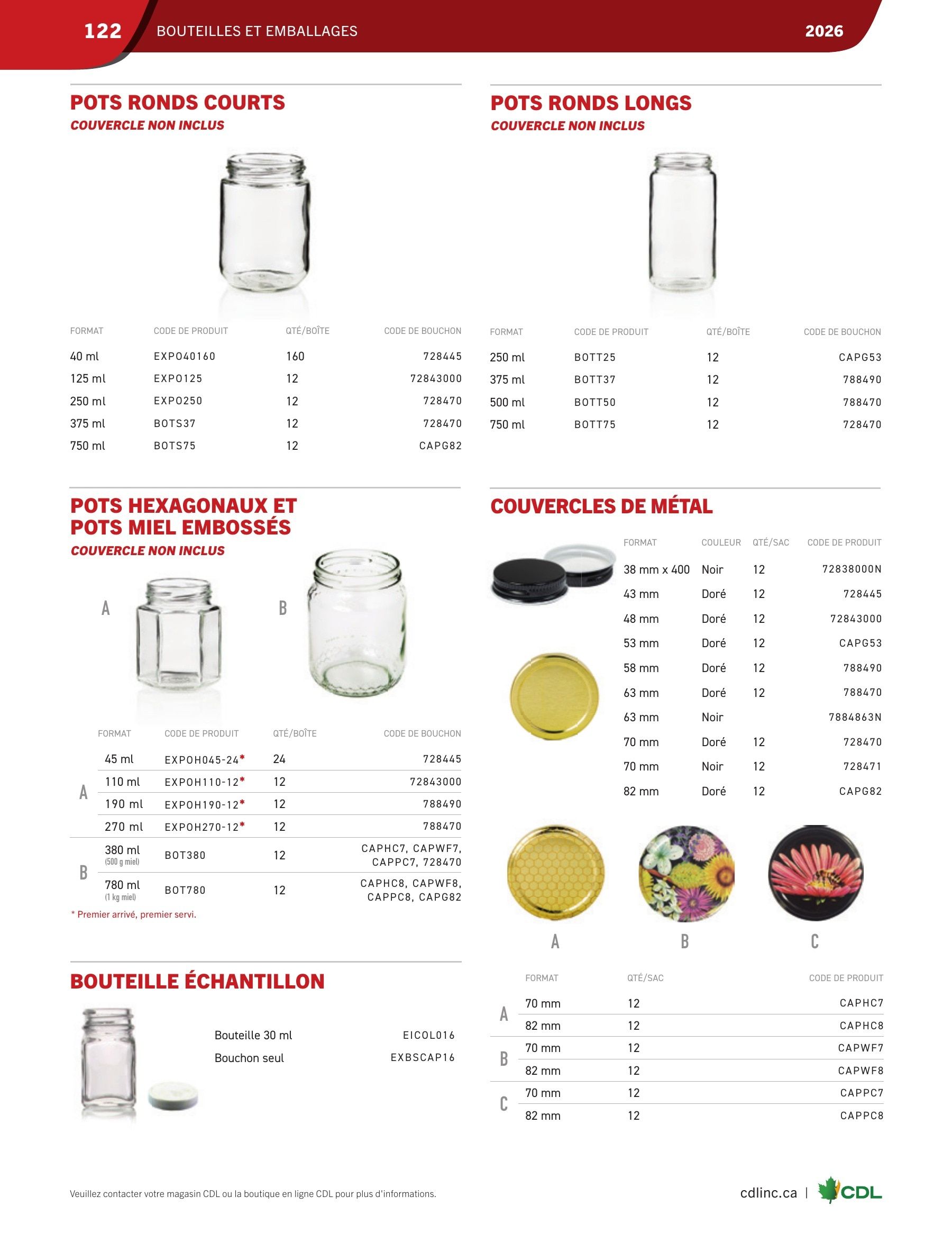 Les Équipements d'Érablière CDL Annual Maple Equipment Catalog Weekly Ad January 1 - December 31, 2026