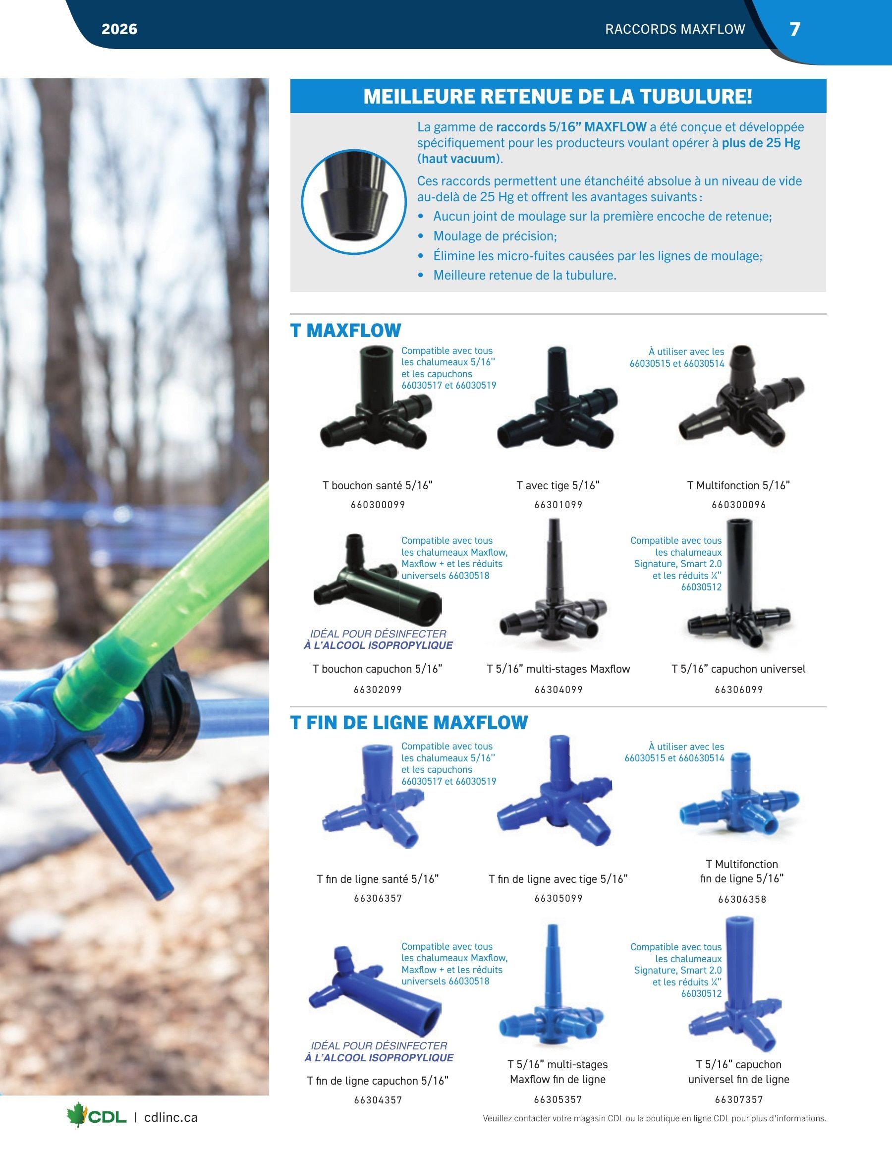 Les Équipements d'Érablière CDL Annual Maple Equipment Catalog Weekly Ad January 1 - December 31, 2026