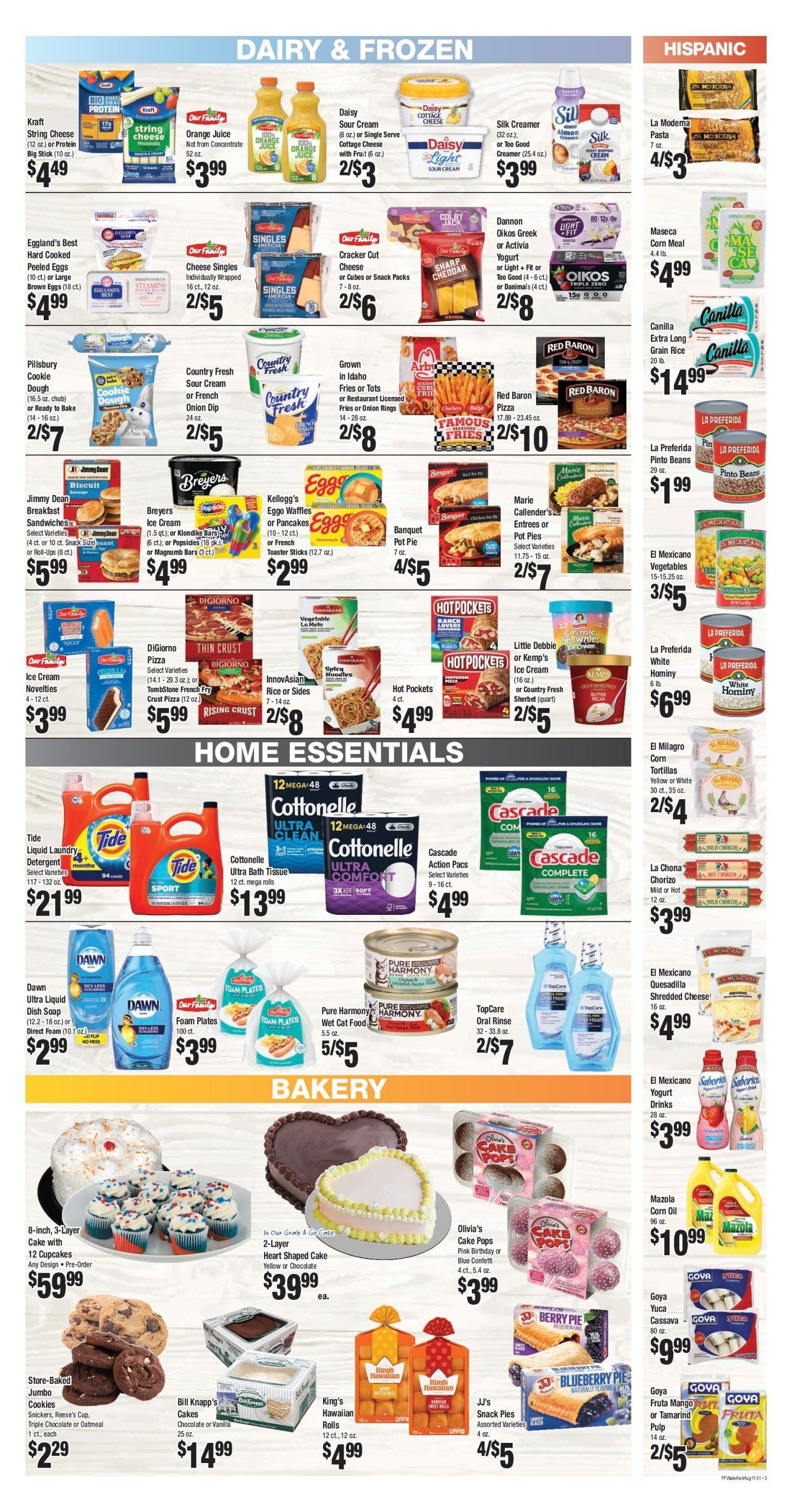 Family Foods Marketplace Weekly Ad August 28 - 30, 2026