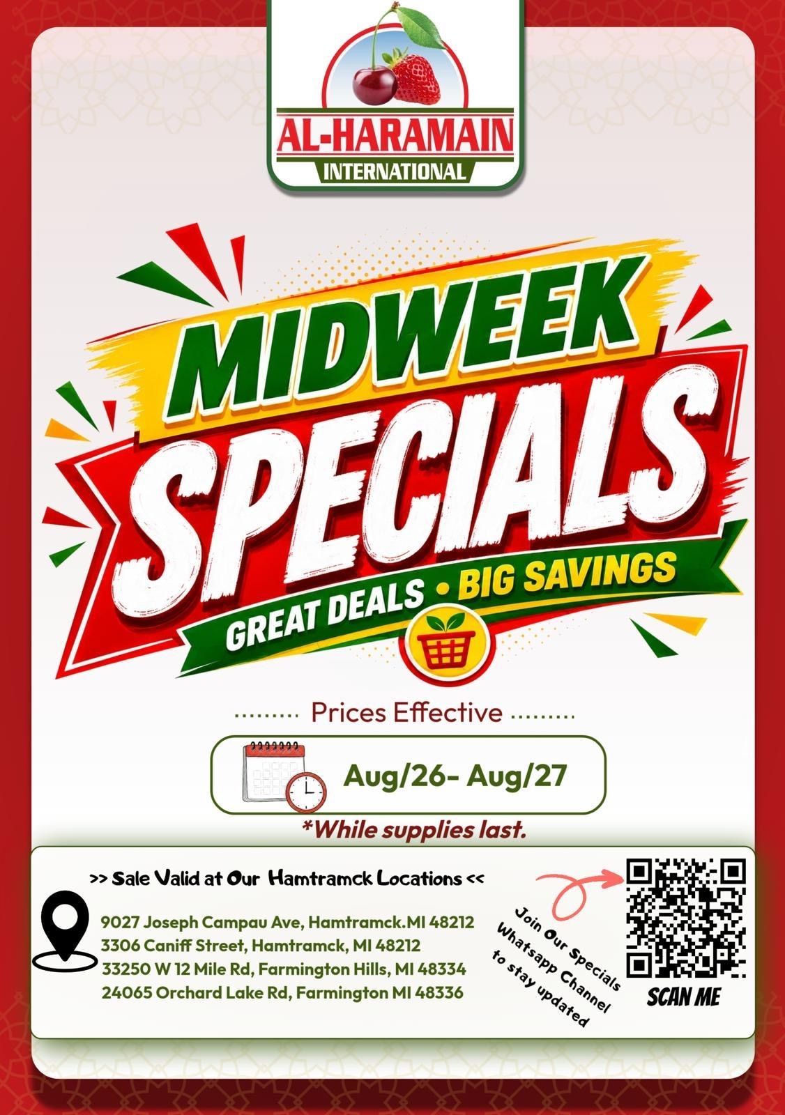 Al-Haramain International Weekly Ad August 26 - 27, 2026