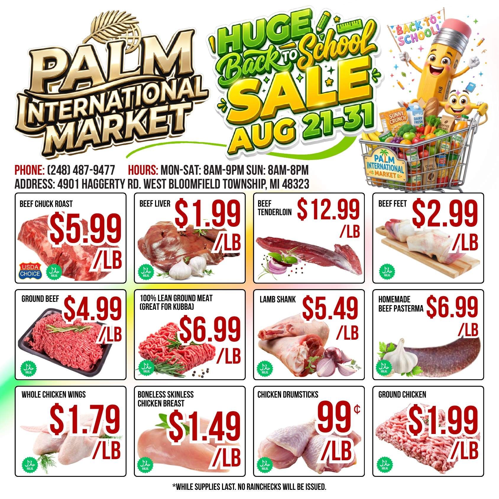 Palm International Market Weekly Ad August 26 - 27, 2026