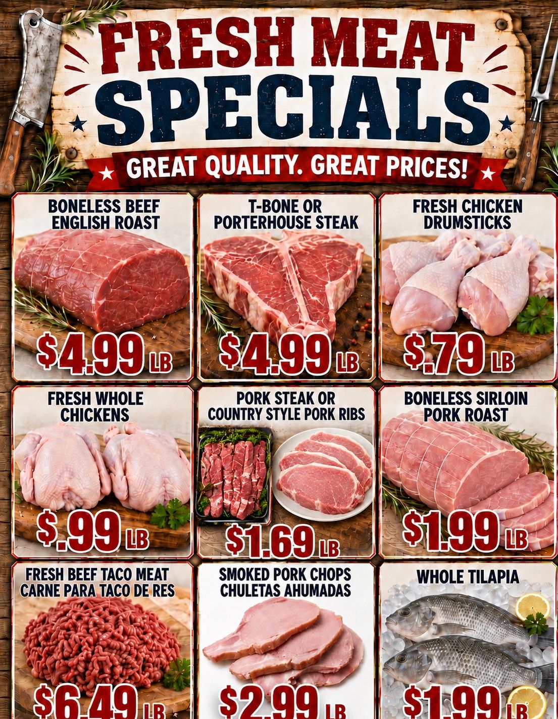 Super Mercado La Paloma Weekly Ad August 15 - 31, 2026