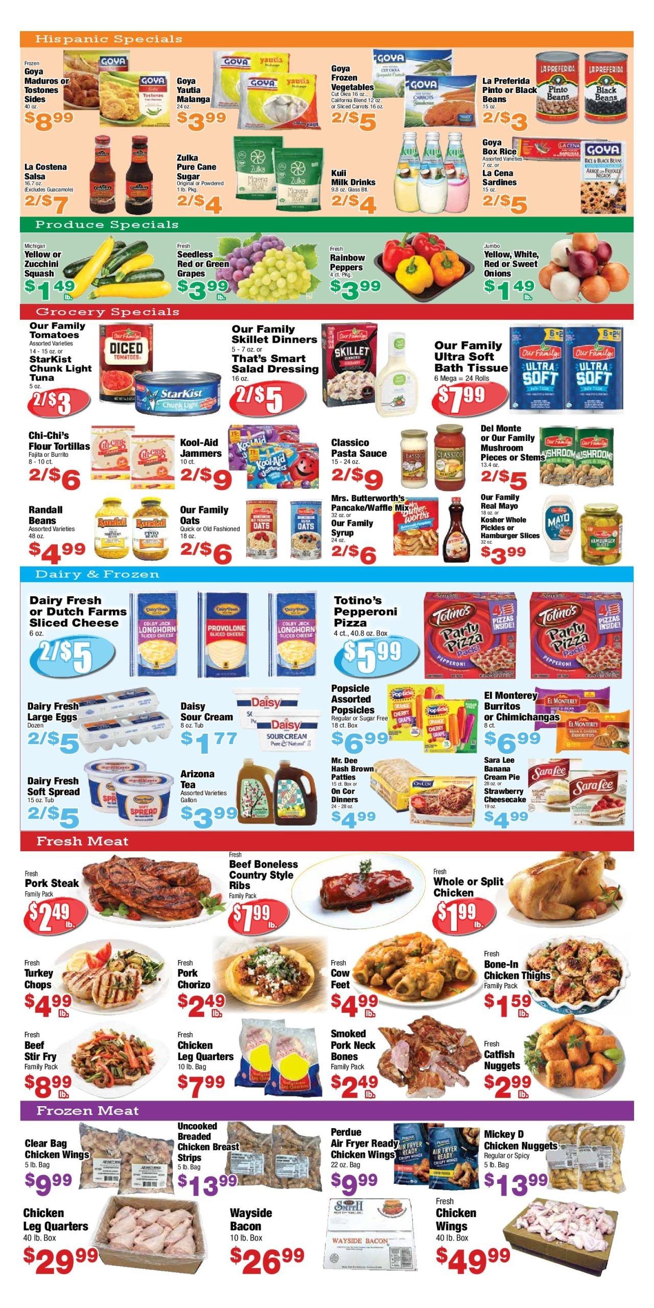 Great Giant Supermarket (3222 South Martin Luther King Jr Boulevard, Lansing, MI) Weekly Ad August 17 - 30, 2026