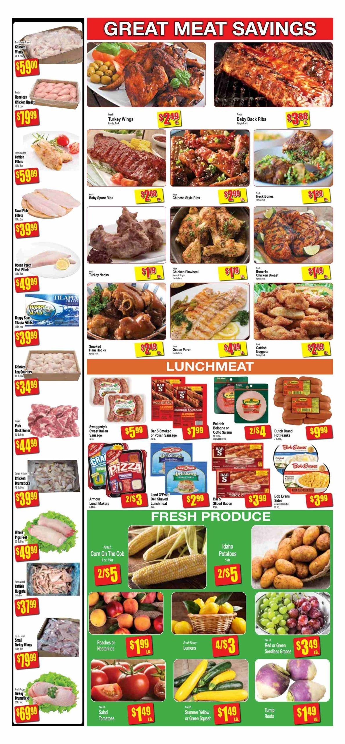 Farmer John Food Center Weekly Ad August 26 - September 8, 2026