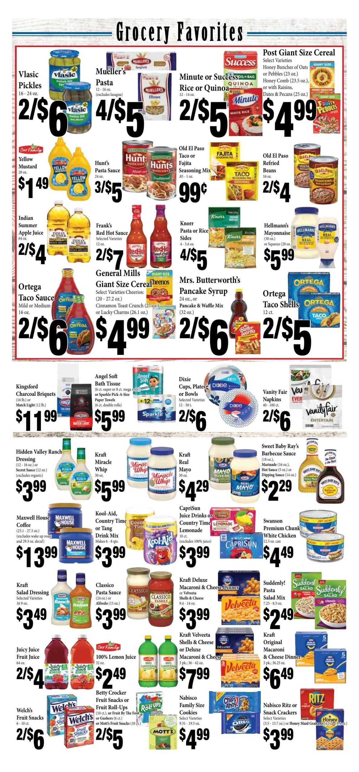 Fresh Choice Food Center Weekly Ad August 25 - September 14, 2026