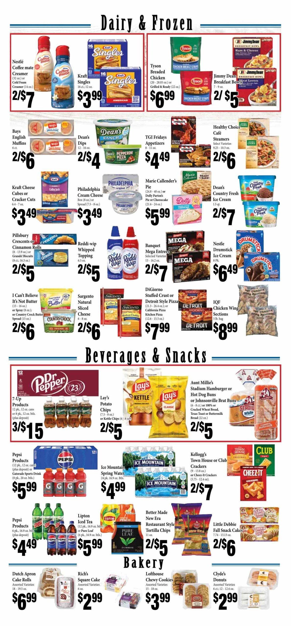 Fresh Choice Food Center Weekly Ad August 25 - September 14, 2026