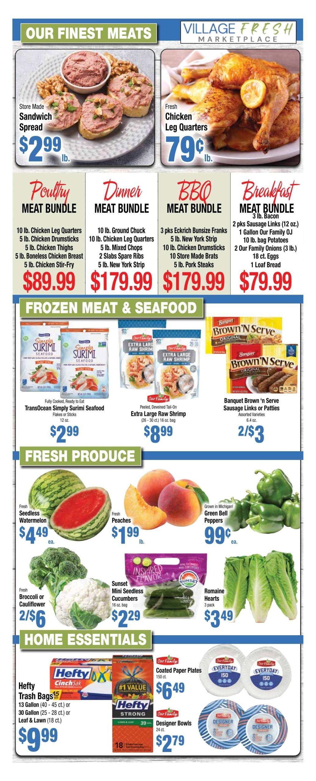 Village Fresh Marketplace Weekly Ad August 25 - 31, 2026