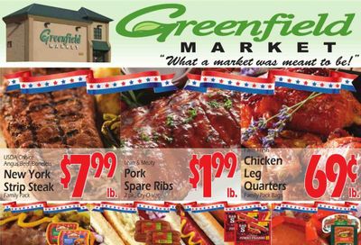 Greenfield Market Weekly Ad August 24 - September 6, 2026