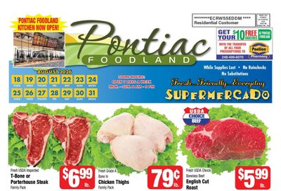 Pontiac Foodland Weekly Ad August 18 - 31, 2026