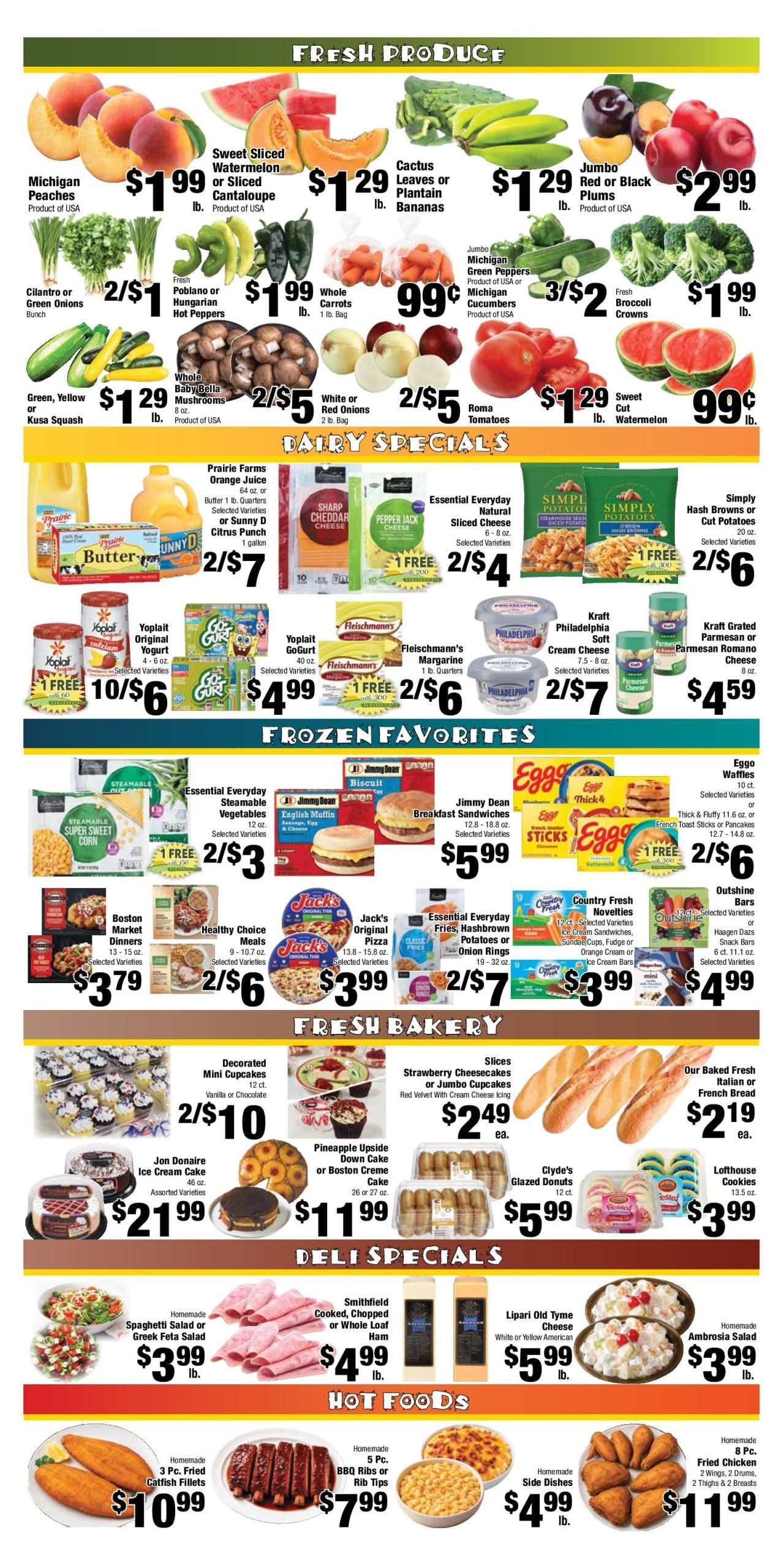 Pontiac Foodland Weekly Ad August 18 - 31, 2026