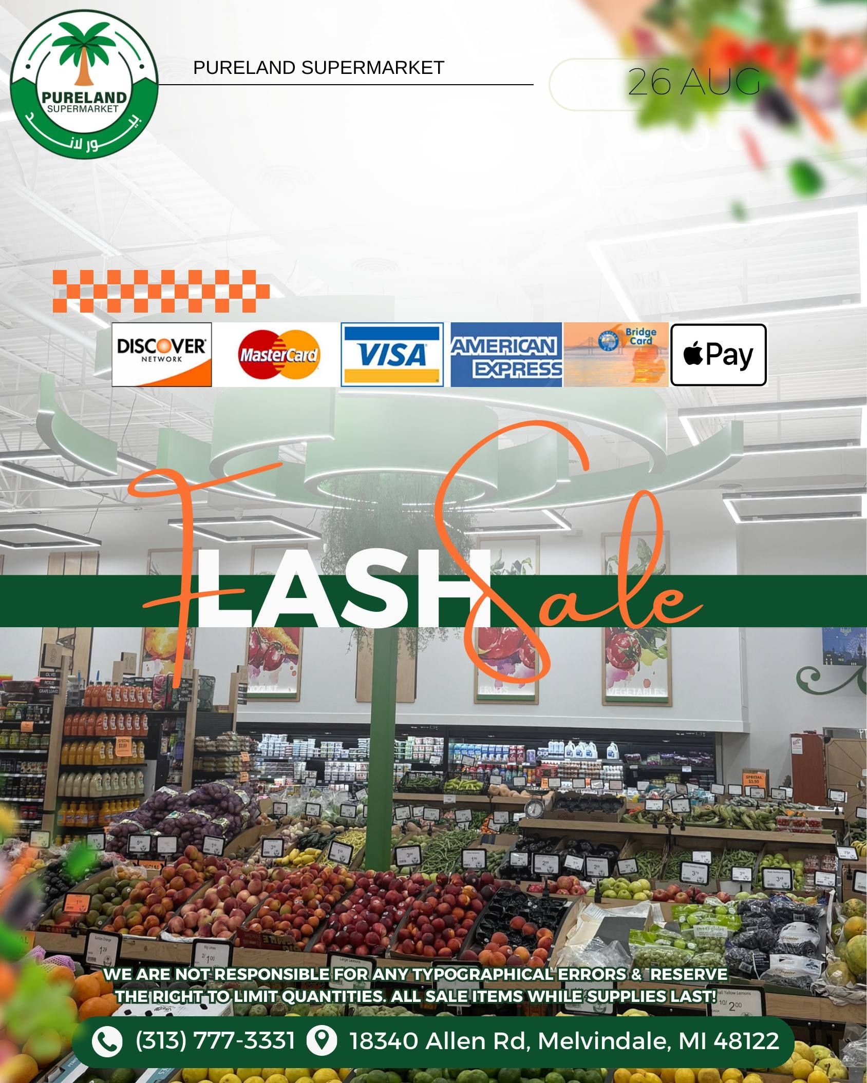 Pureland Supermarket Weekly Ad August 26 - September 1, 2026