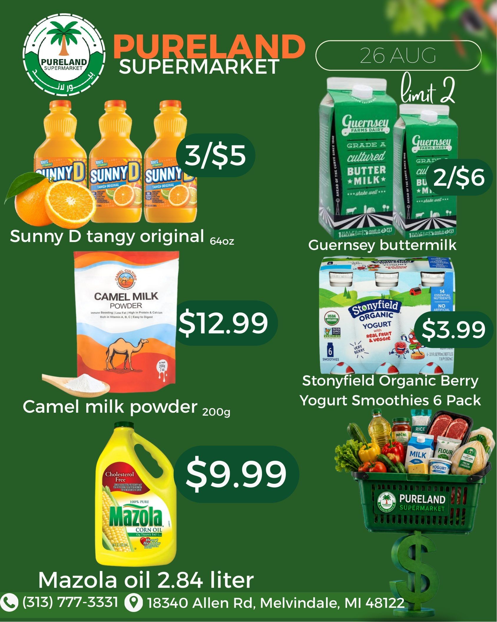 Pureland Supermarket Weekly Ad August 26 - September 1, 2026