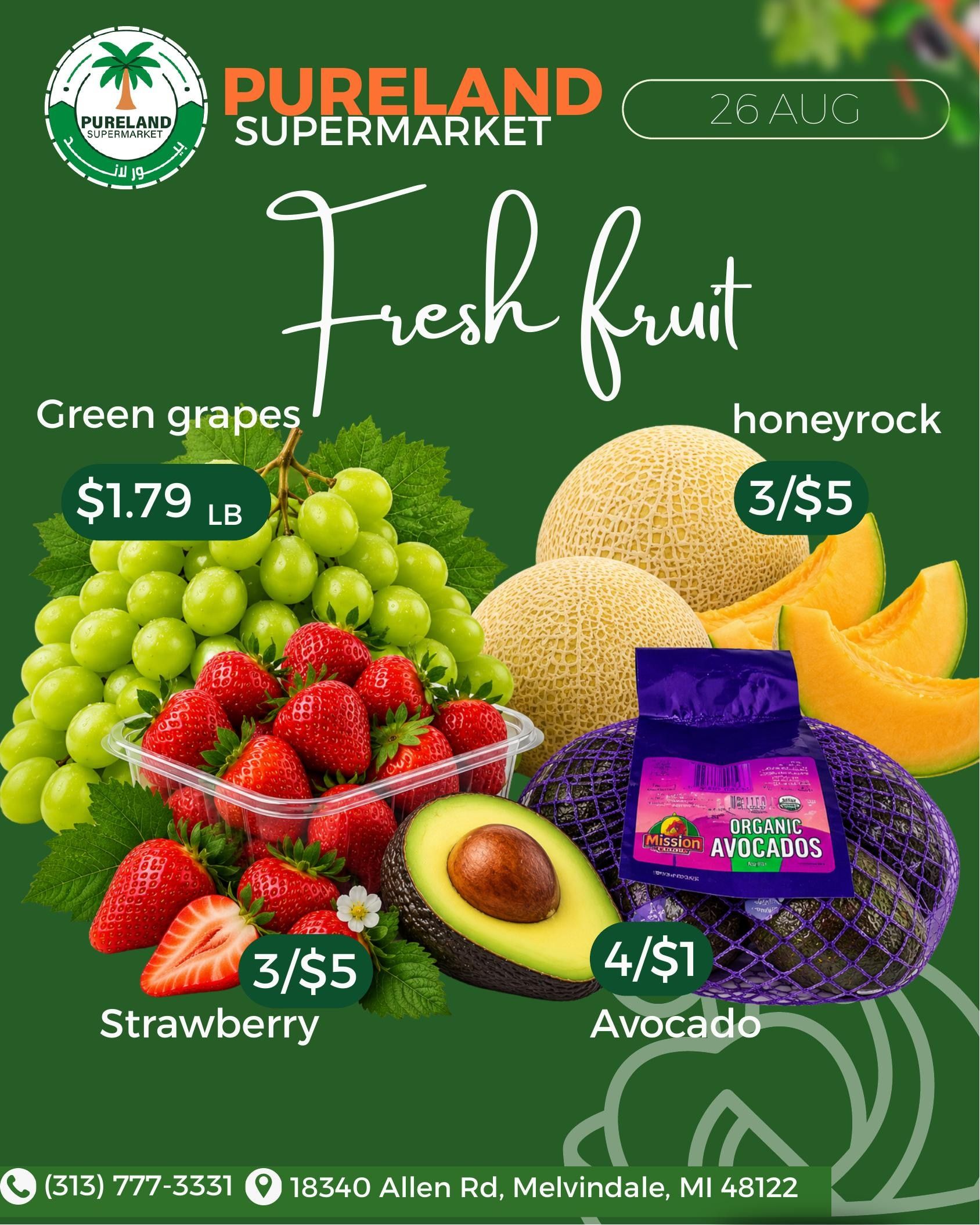 Pureland Supermarket Weekly Ad August 26 - September 1, 2026