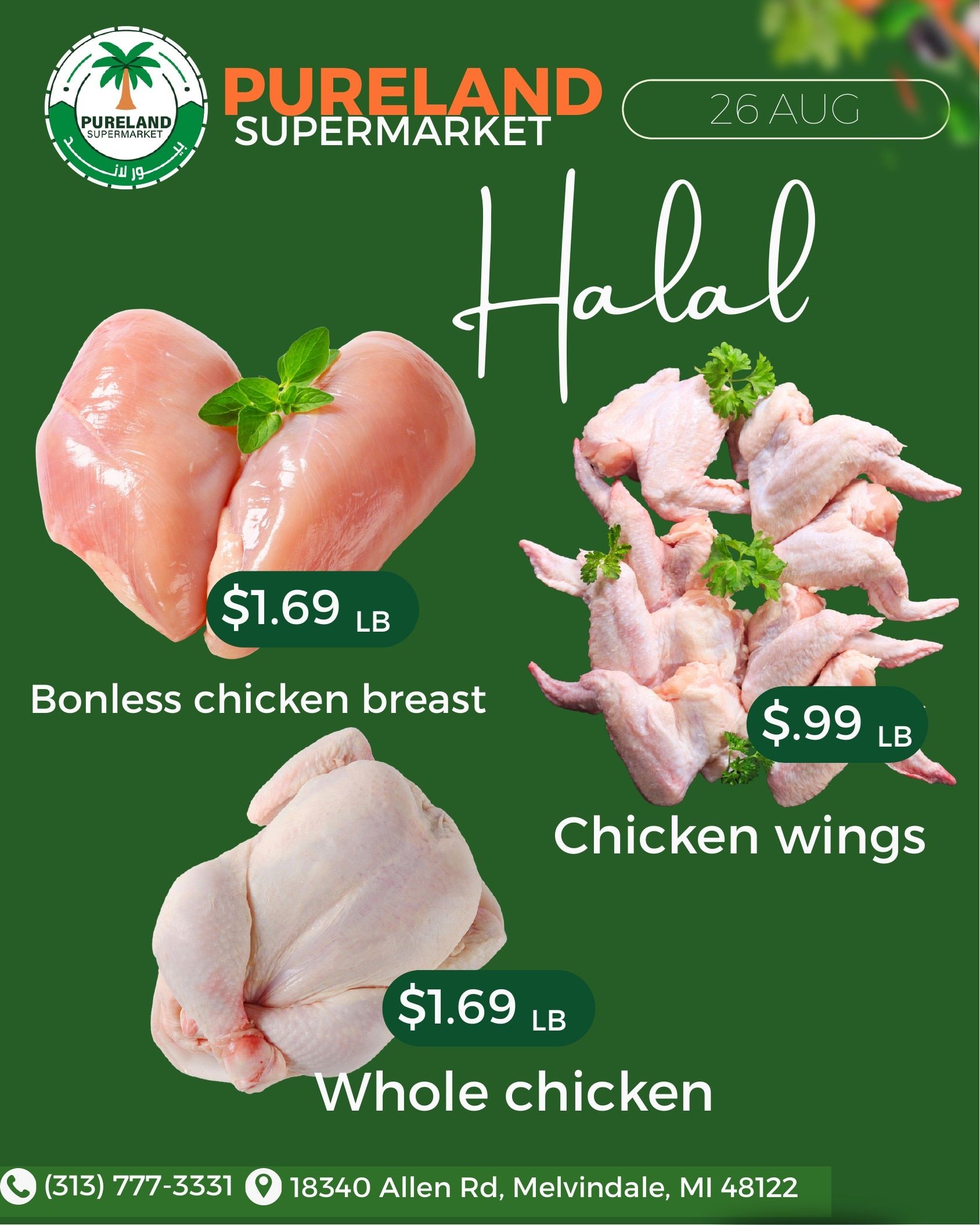 Pureland Supermarket Weekly Ad August 26 - September 1, 2026