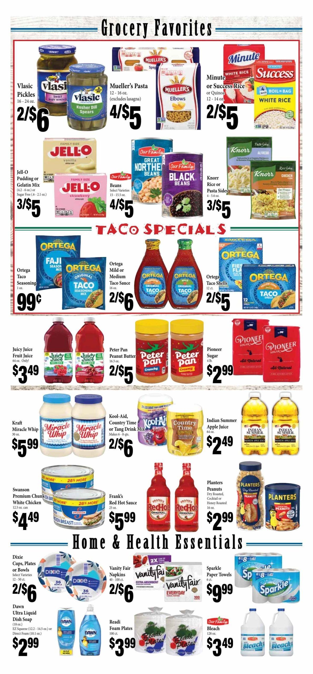 Toledo Food Market Weekly Ad August 25 - September 14, 2026