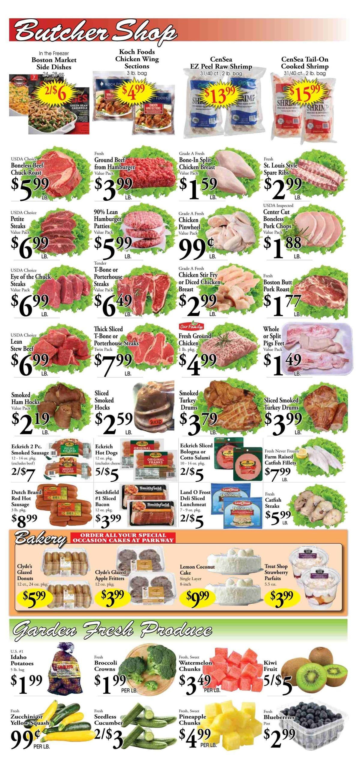 Parkway Foods Weekly Ad August 10 - 30, 2026