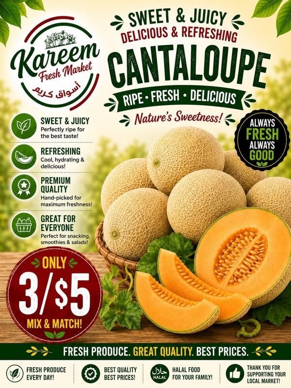 Kareem Fresh Market Weekly Ad August 25 - 31, 2026