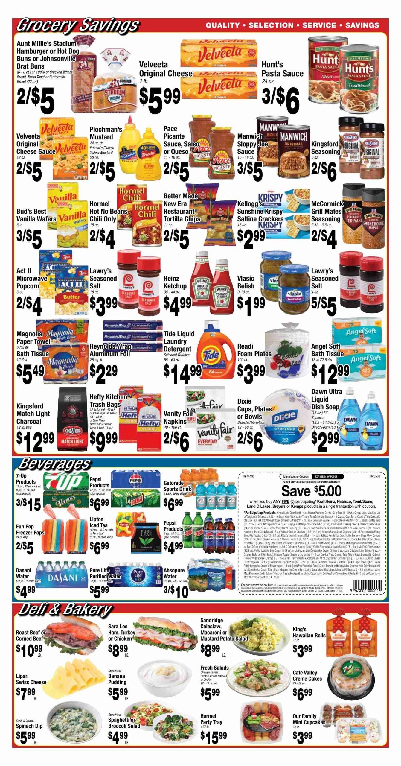 Savon Foods (18000 Livernois Avenue, Detroit, MI) Weekly Ad August 24 - September 7, 2026