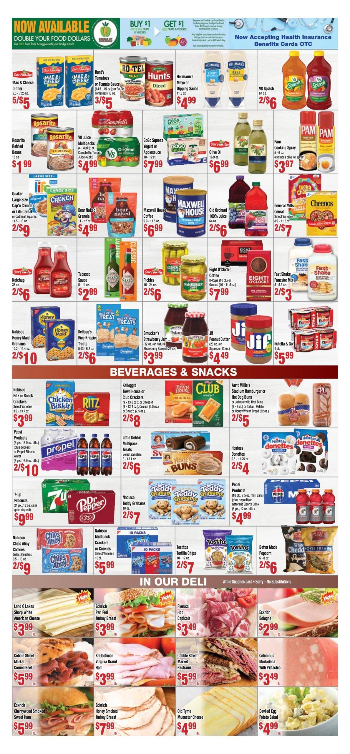 Oak Ridge Marketplace Weekly Ad August 12 - September 1, 2026