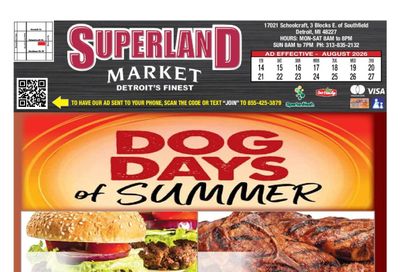 Superland Market Weekly Ad August 14 - 27, 2026