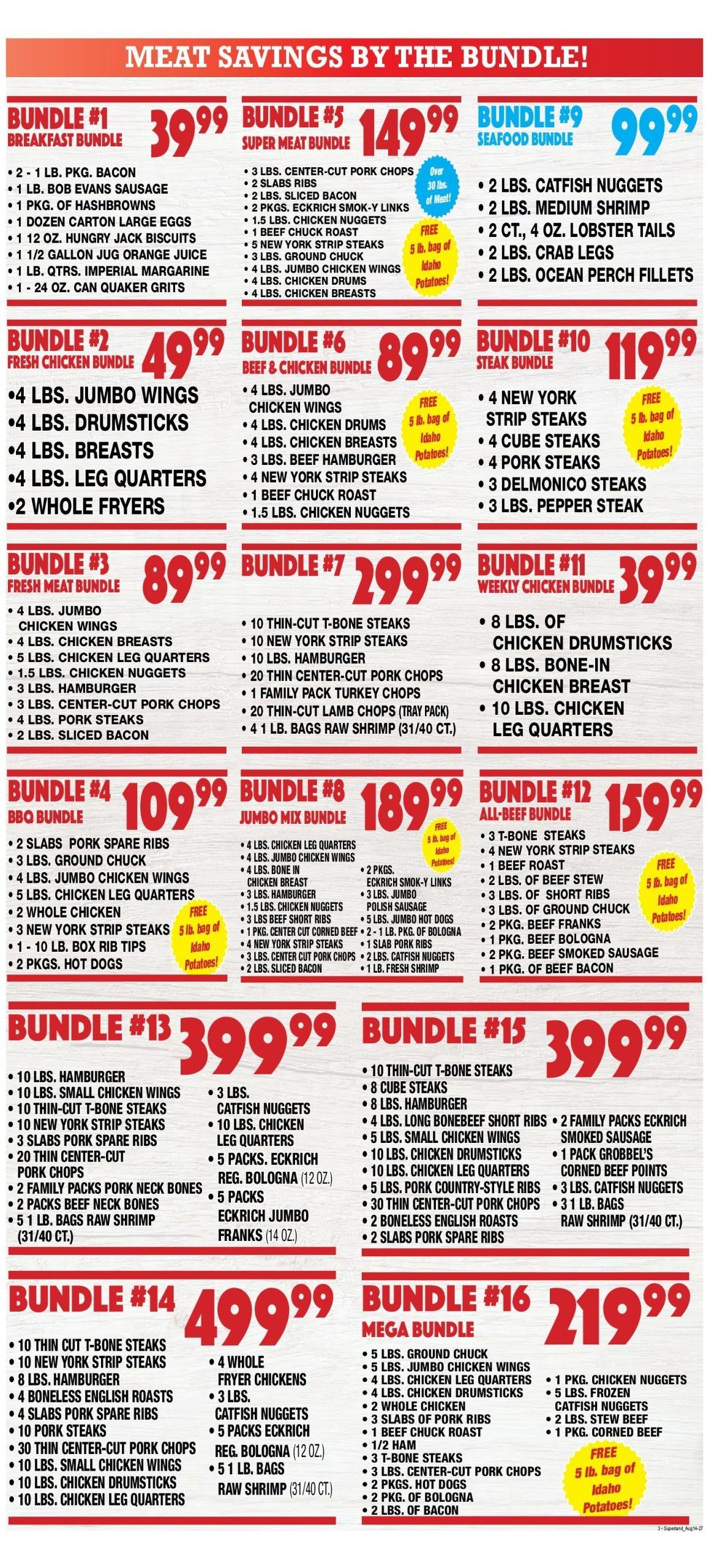 Superland Market Weekly Ad August 14 - 27, 2026
