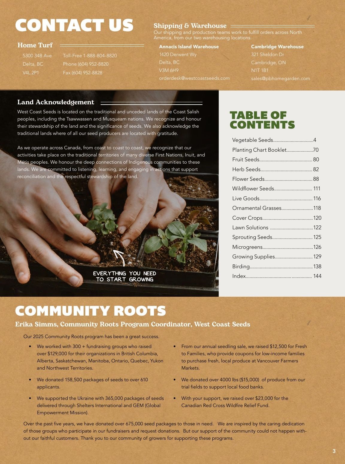 West Coast Seeds (5300 34B Avenue, Delta) Growing Guide Weekly Ad January 1 - December 31, 2026